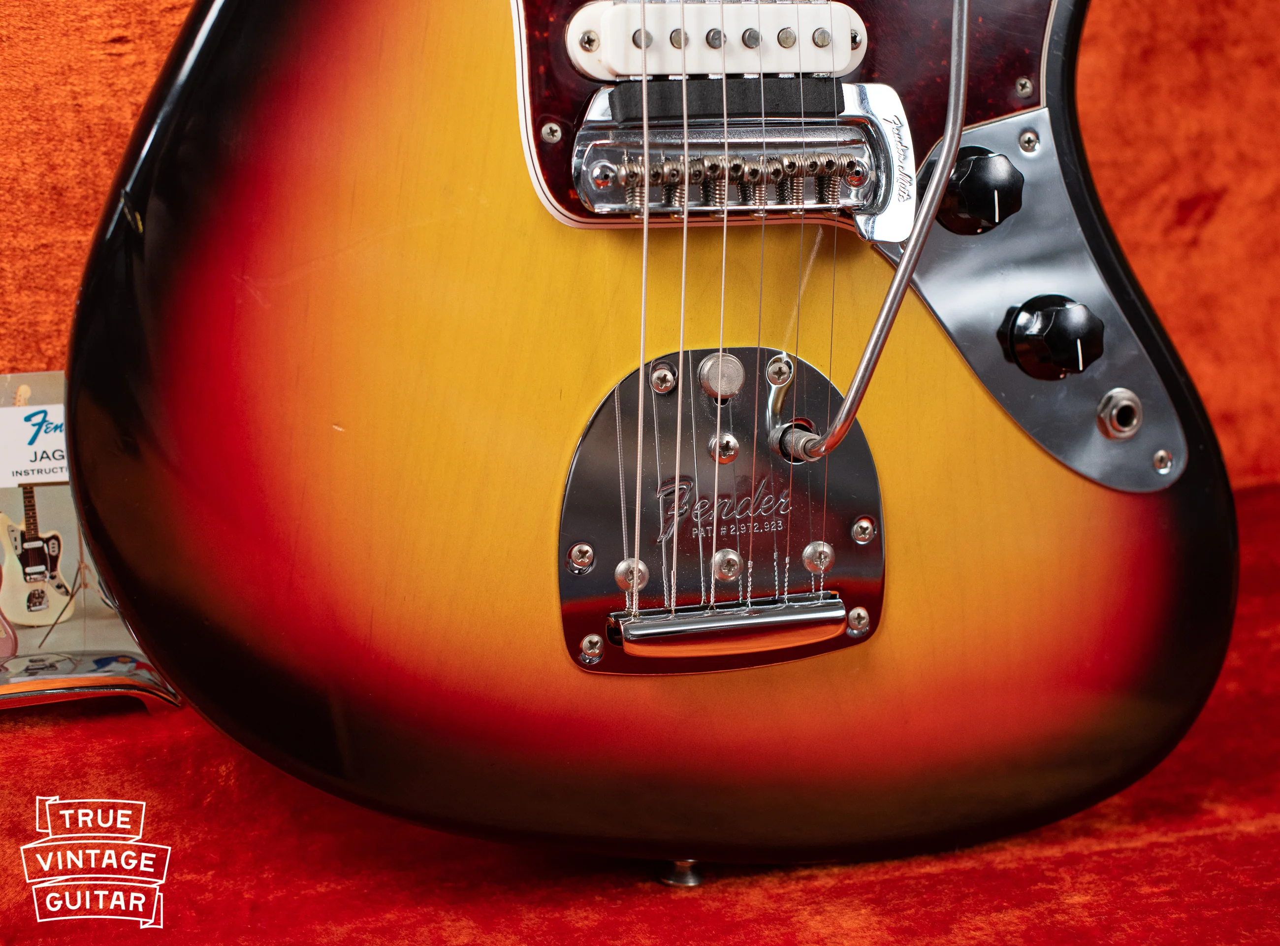 1966 Fender Jaguar Sunburst with tag - Image 11