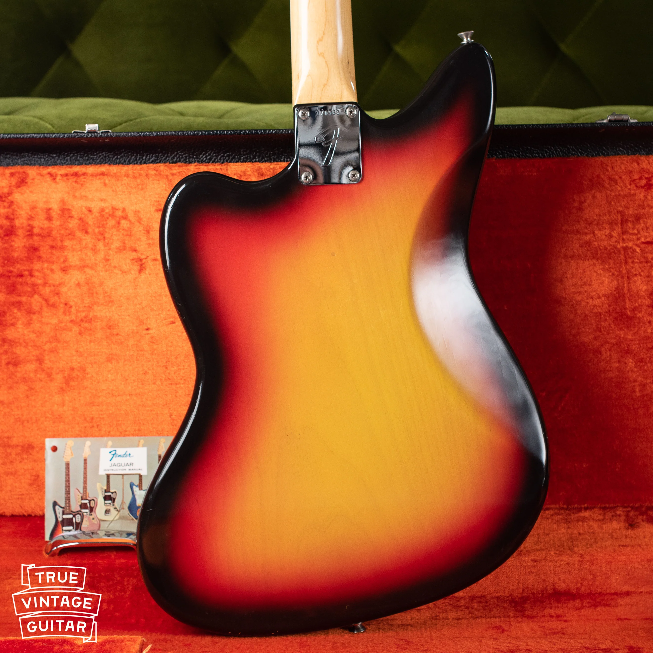 1966 Fender Jaguar Sunburst with tag - Image 17
