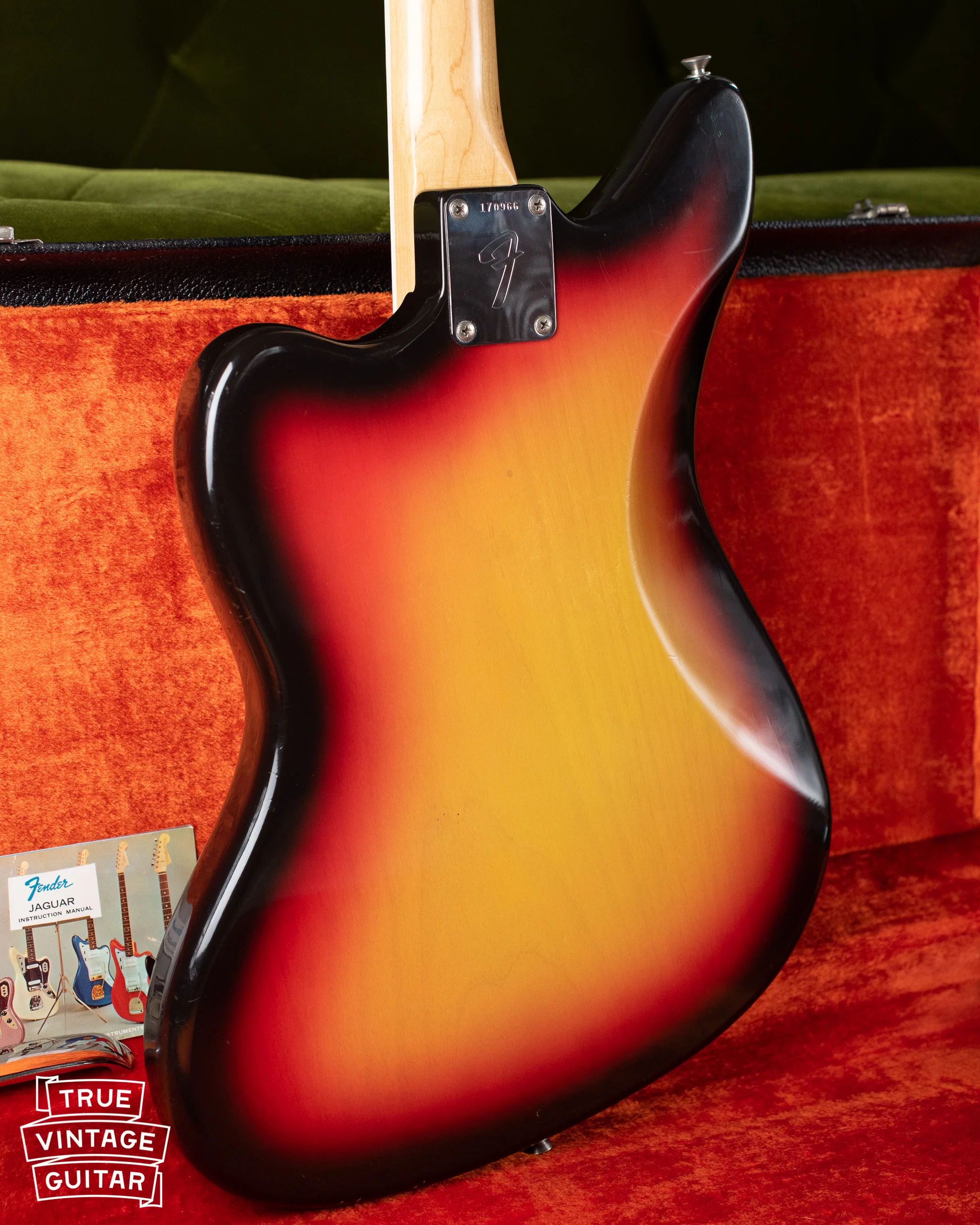 1966 Fender Jaguar Sunburst with tag - Image 19