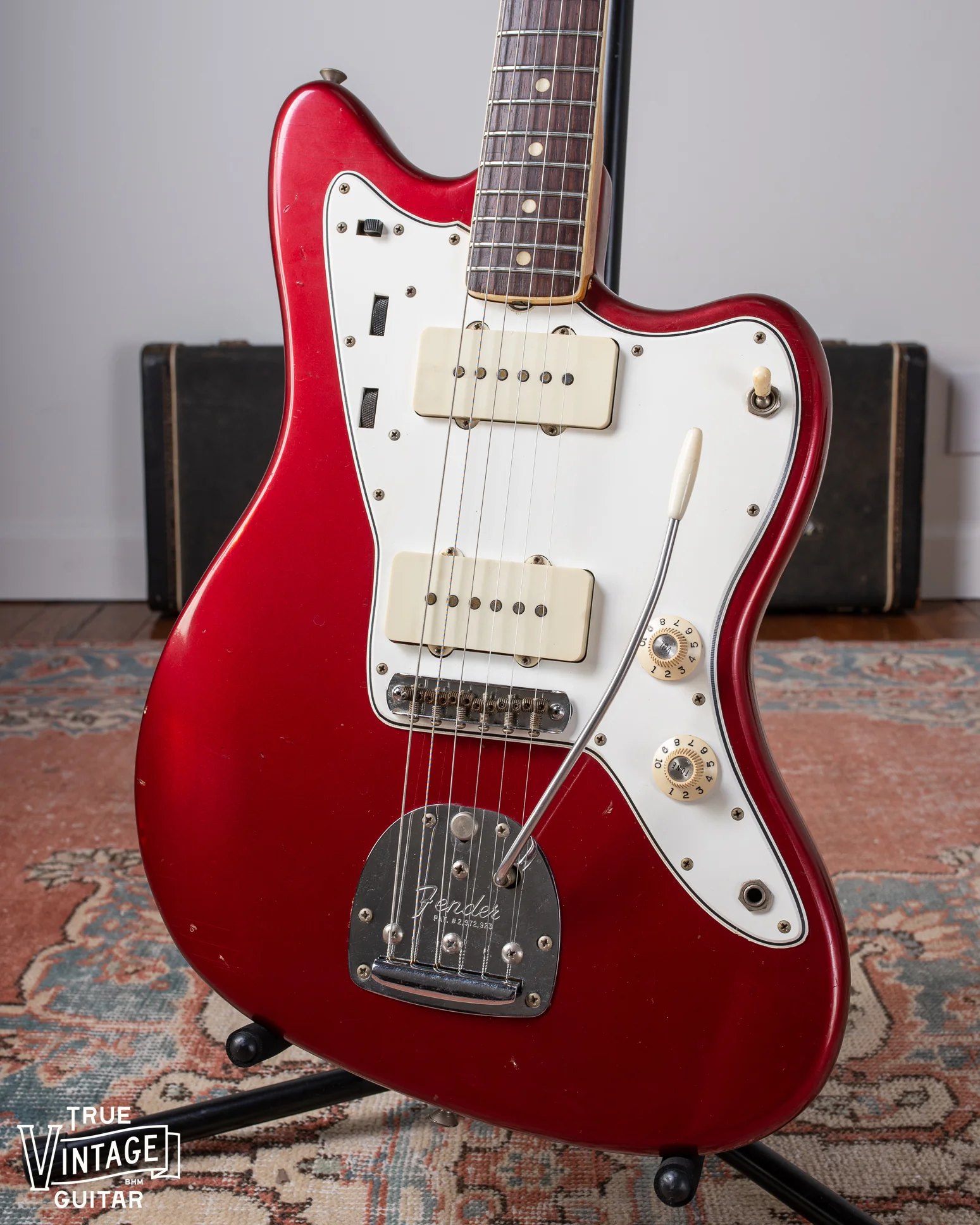 1966 Fender Jazzmaster Candy Apple Red Metallic
