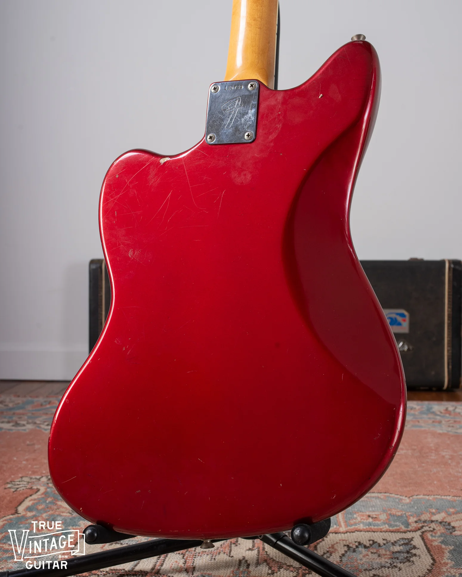1966 Fender Jazzmaster Candy Apple Red Metallic - Image 9