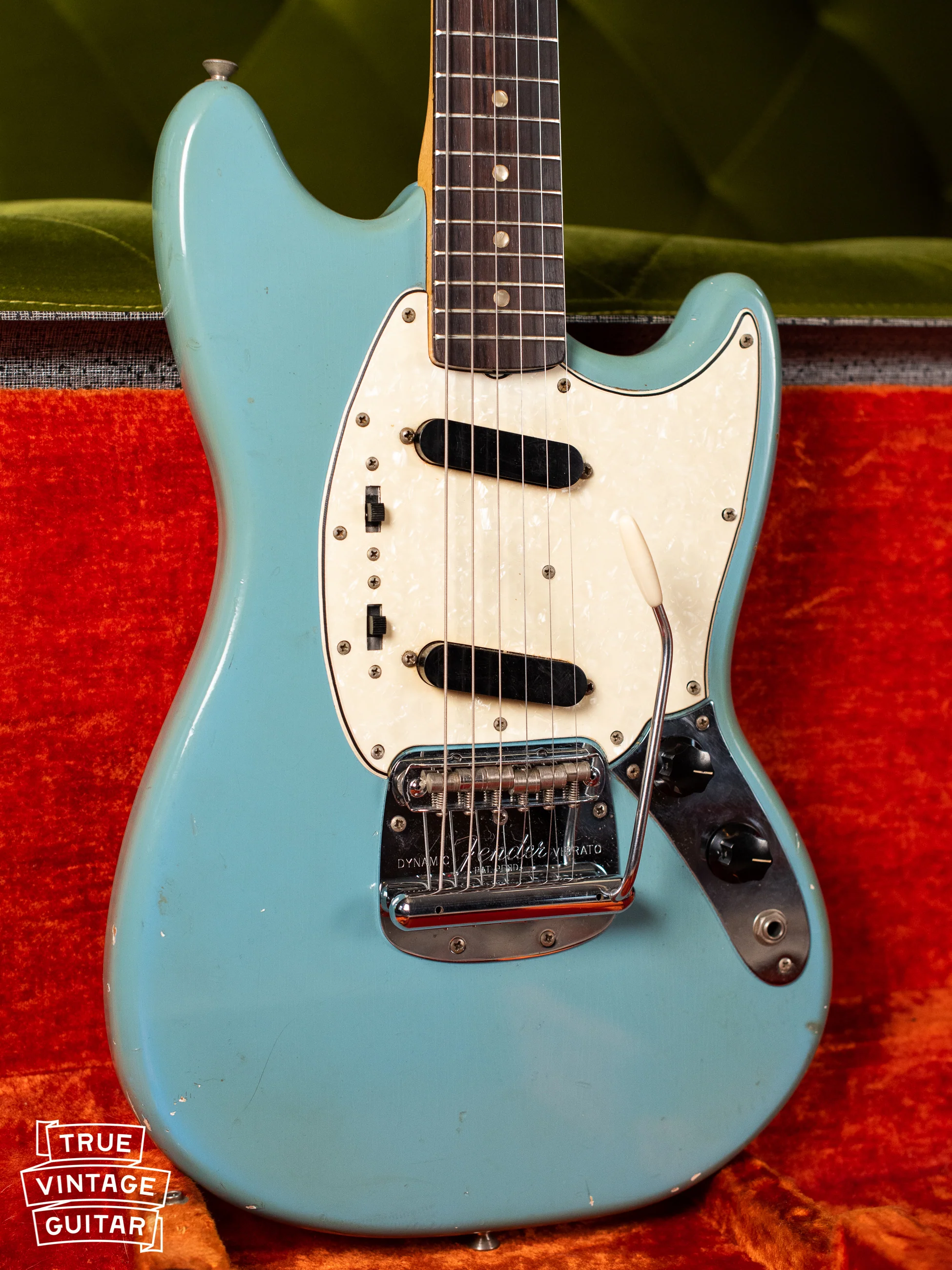 1966 Fender Mustang Blue