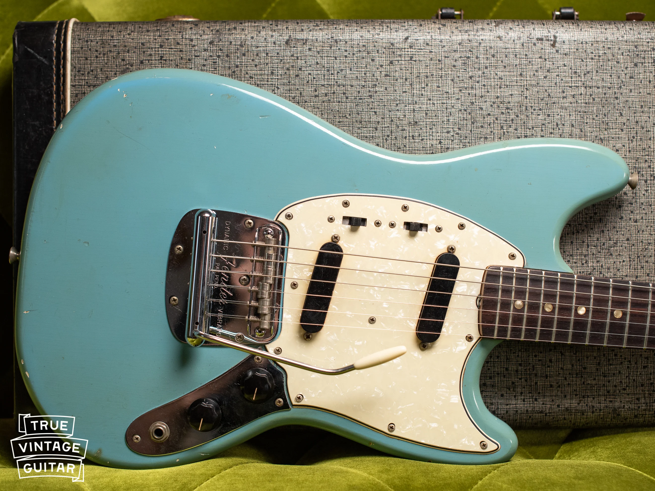 1966 Fender Mustang Blue - Image 17