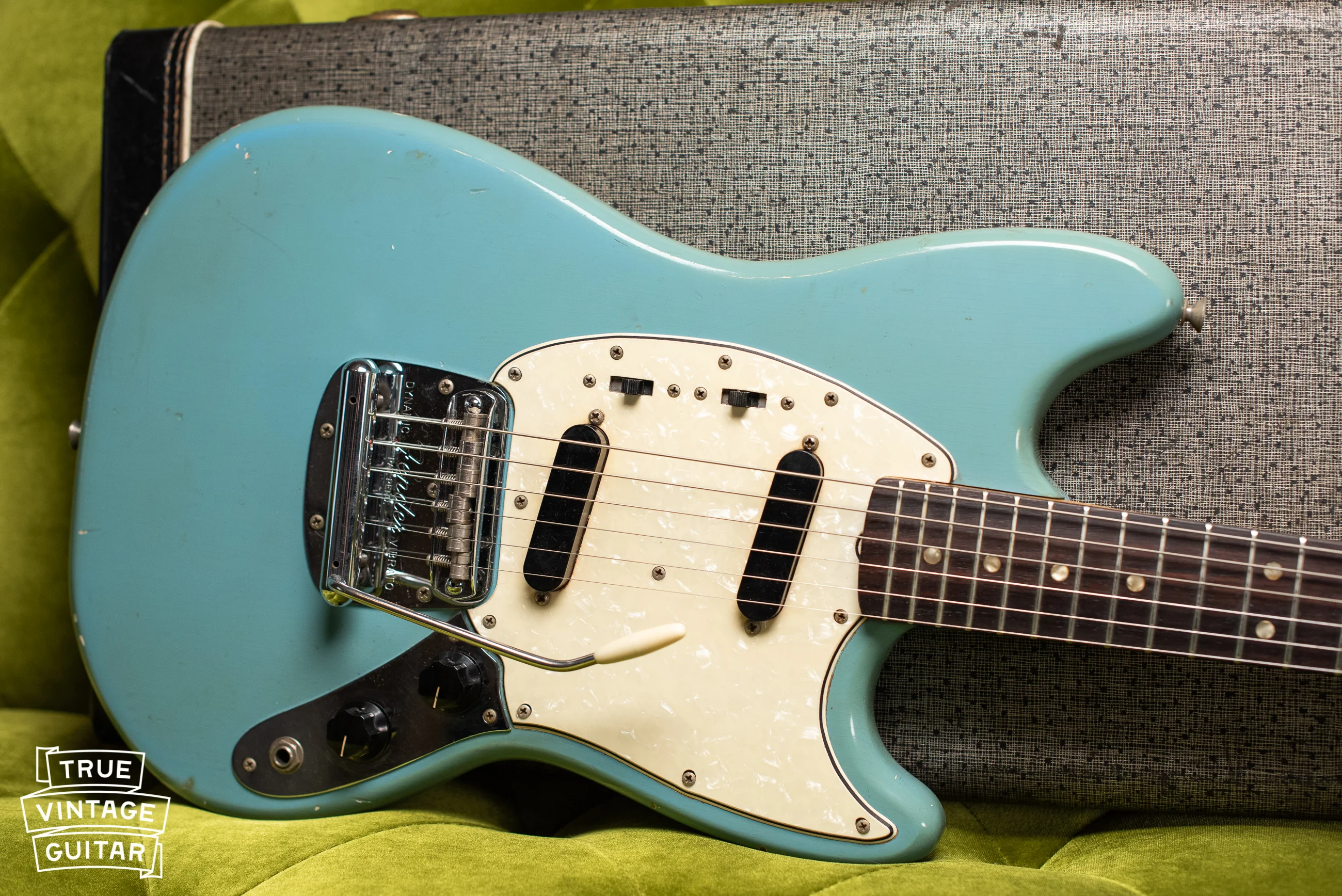 1966 Fender Mustang Blue - Image 20