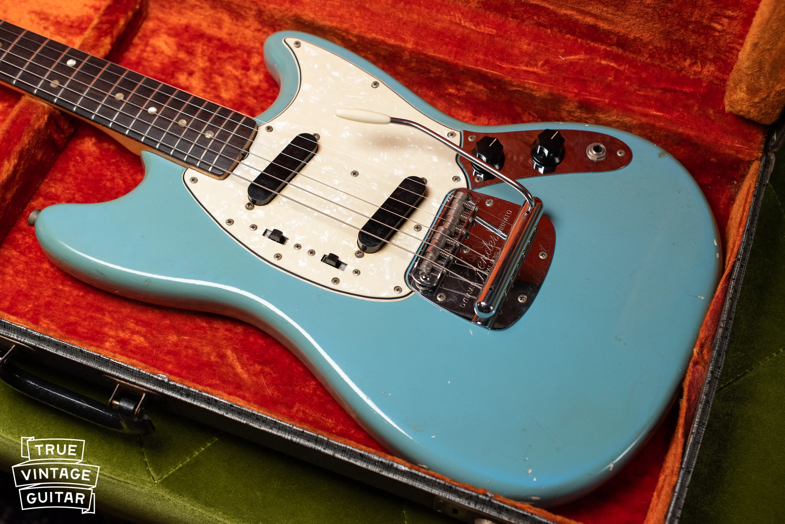 1966 Fender Mustang Blue - Image 22