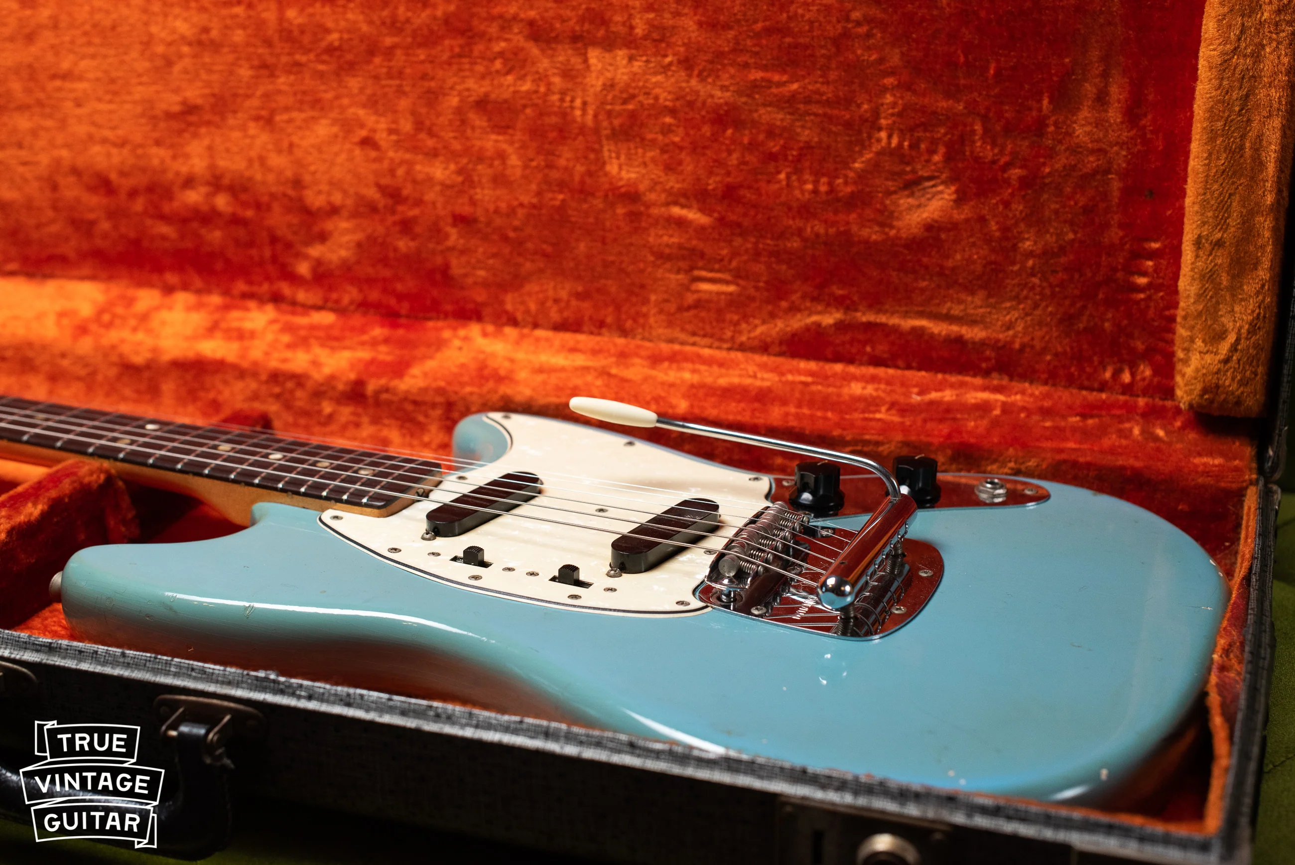 1966 Fender Mustang Blue - Image 23