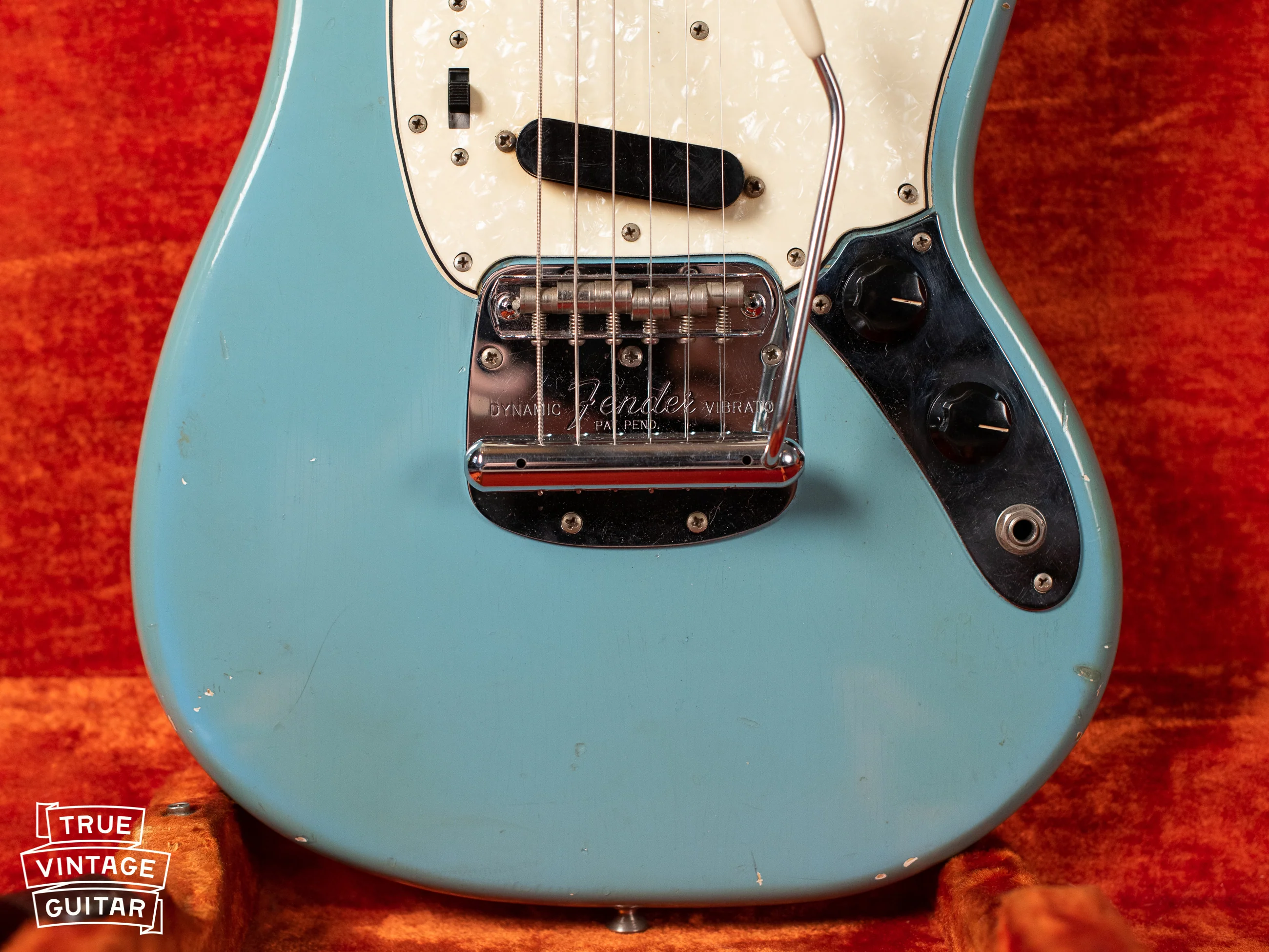 1966 Fender Mustang Blue - Image 6