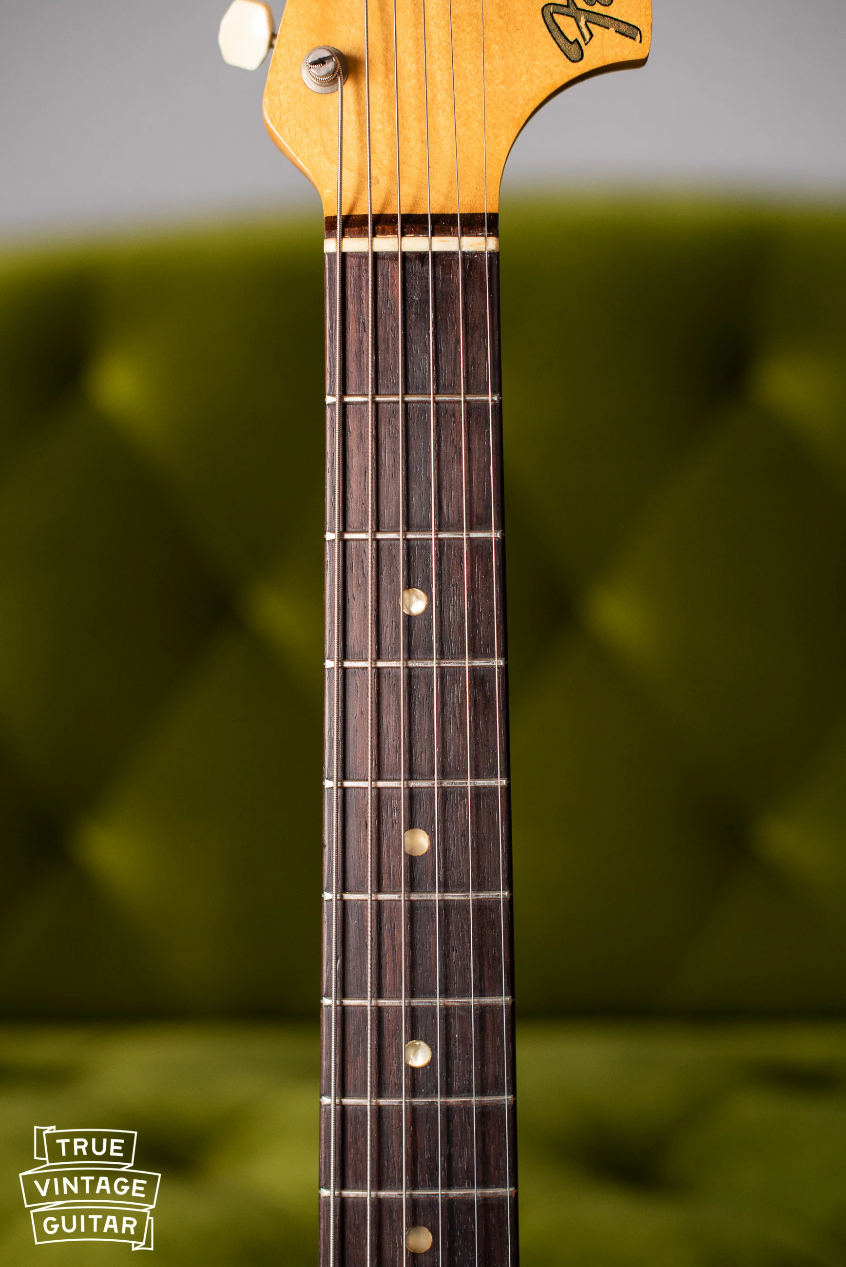 1966 Fender Mustang Blue - Image 7
