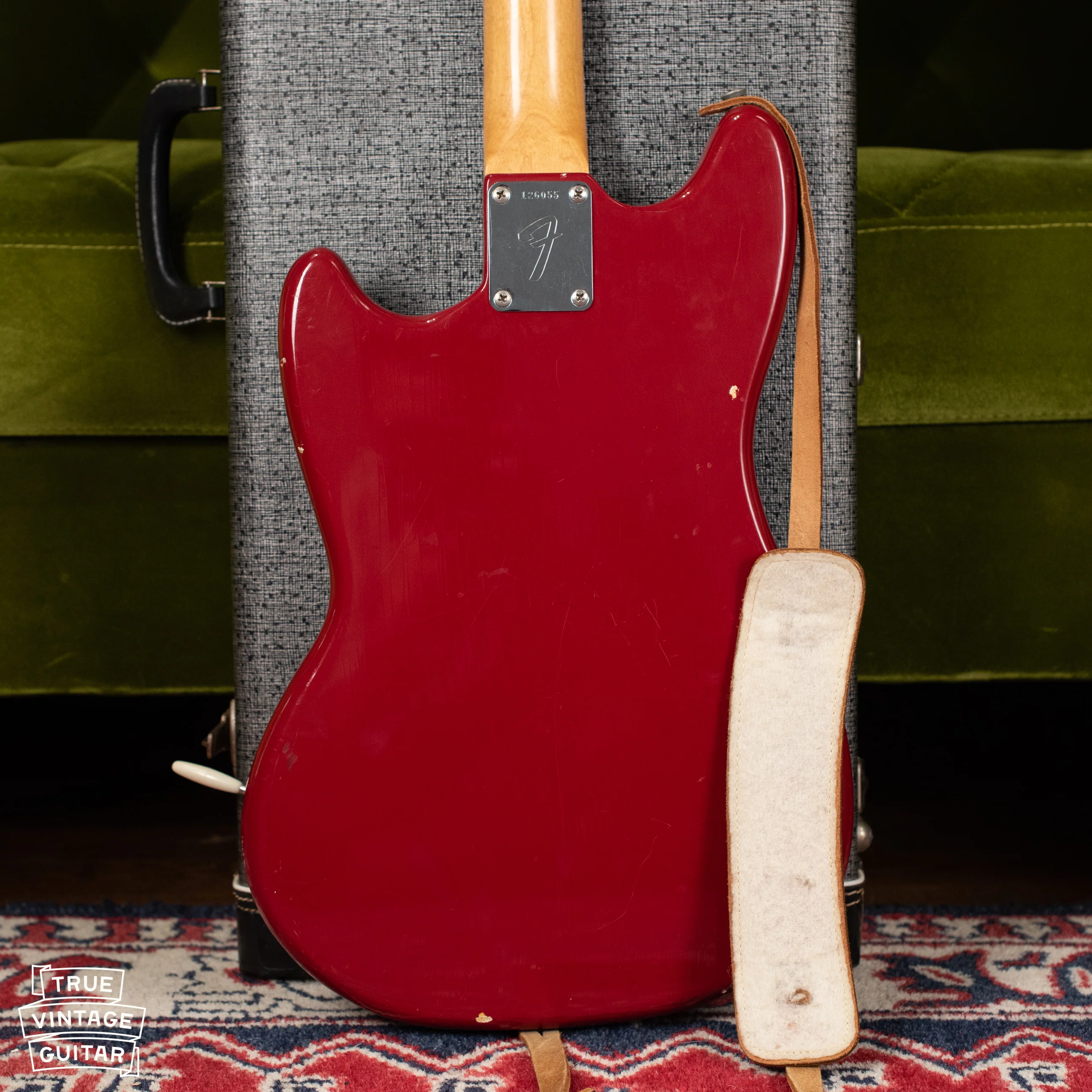 1966 Fender Mustang Red - Image 12