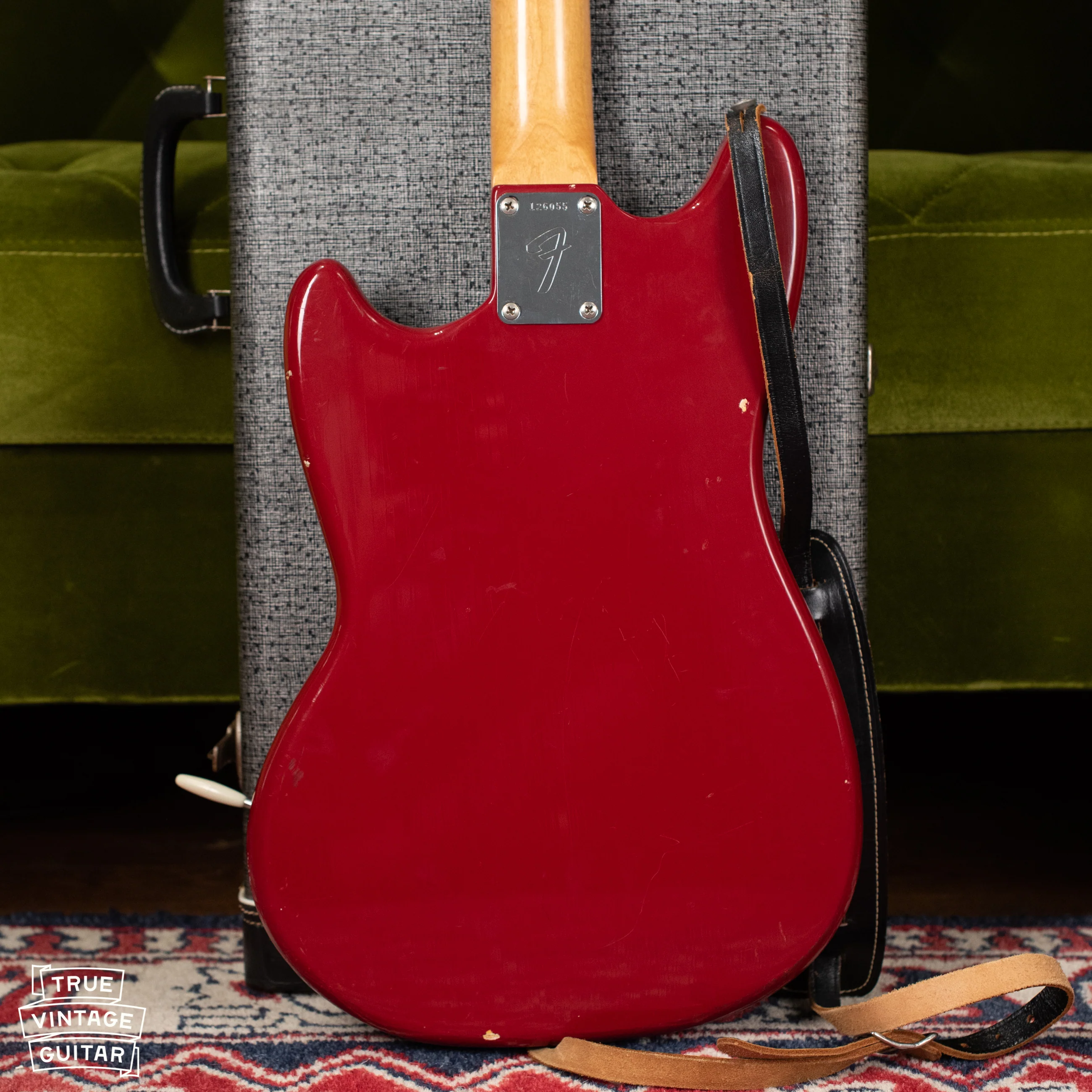1966 Fender Mustang Red - Image 13
