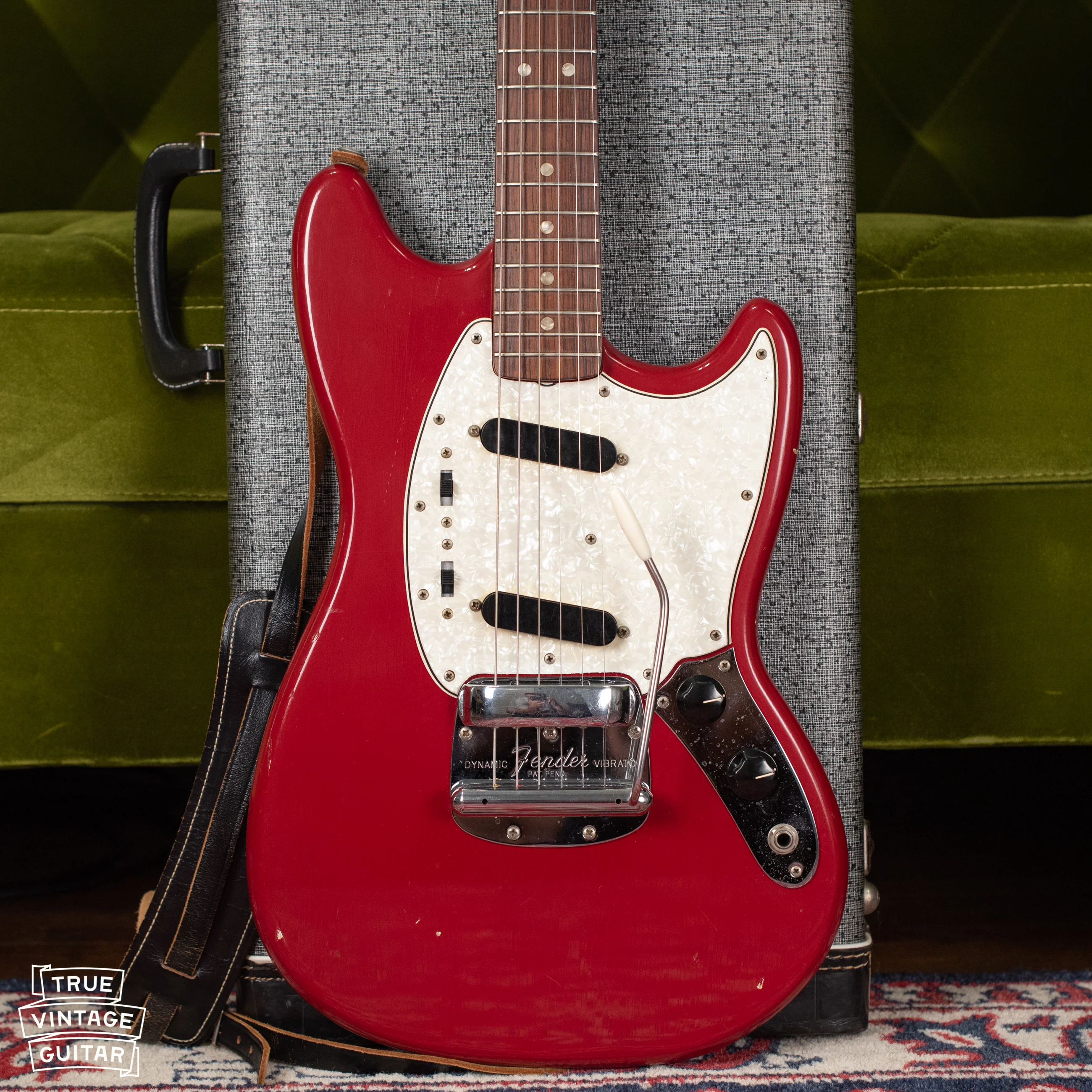 1966 Fender Mustang Red - Image 15