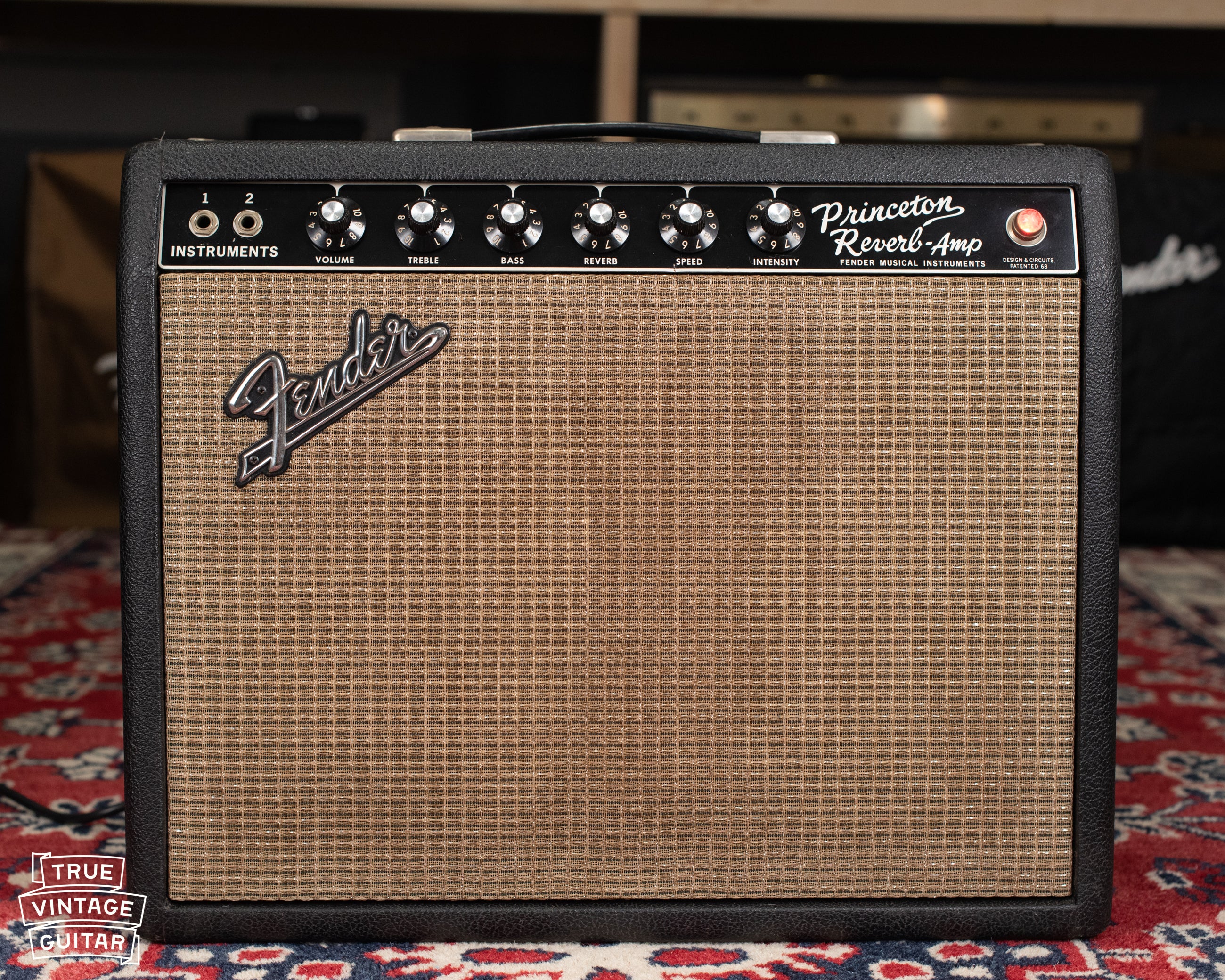 1966 Fender Princeton Reverb Amp - Image 3