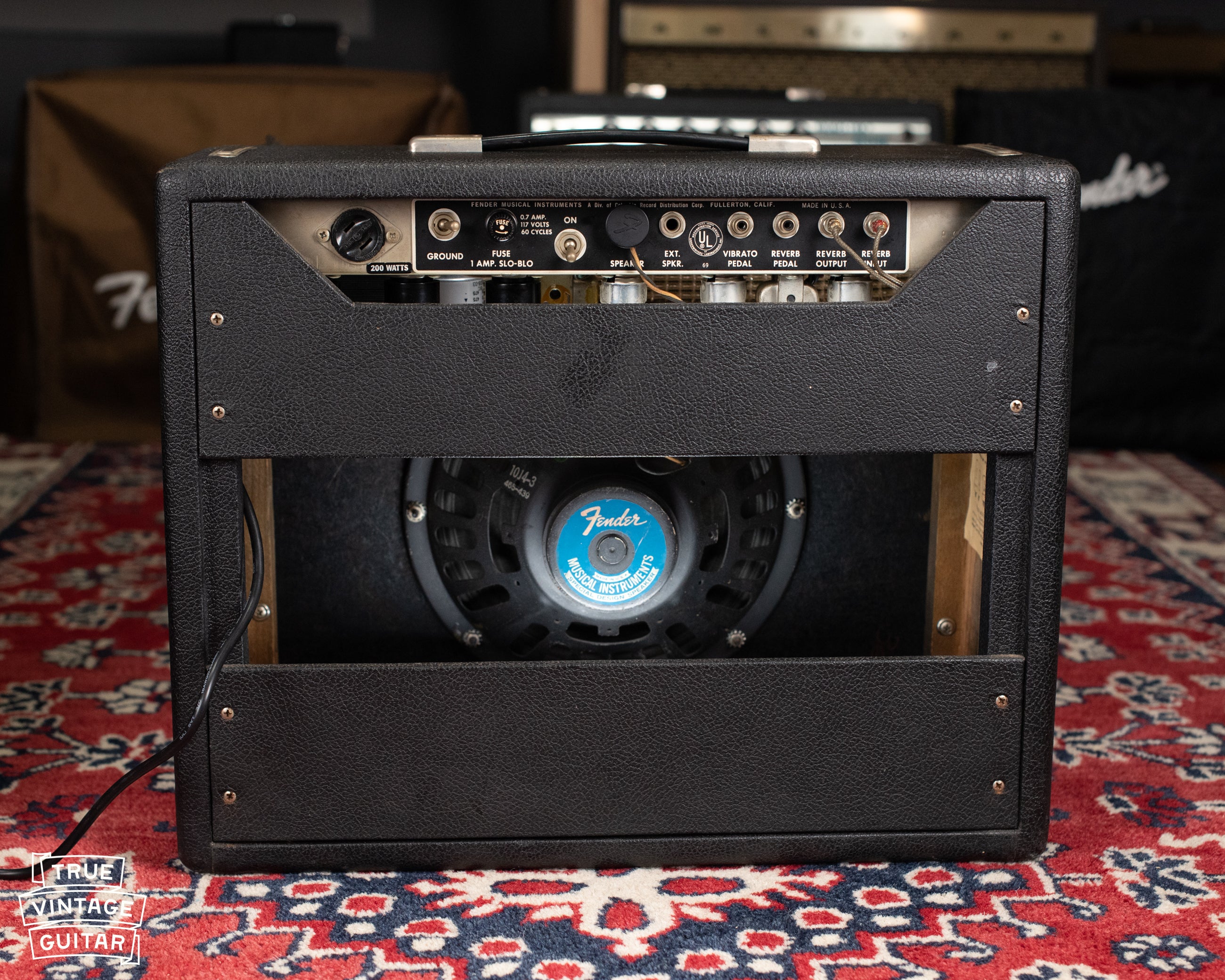 1966 Fender Princeton Reverb Amp - Image 4