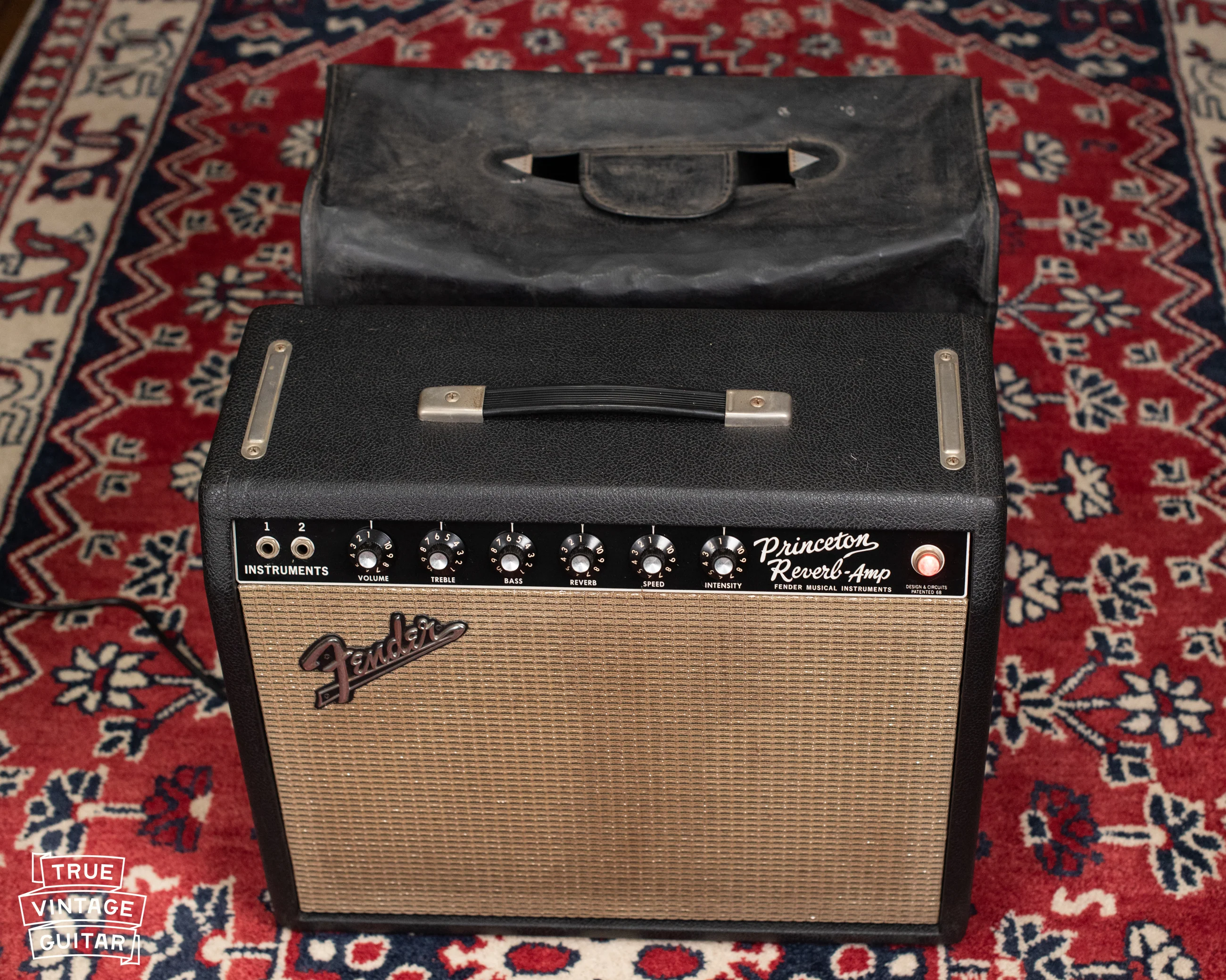 1966 Fender Princeton Reverb Amp - Image 8