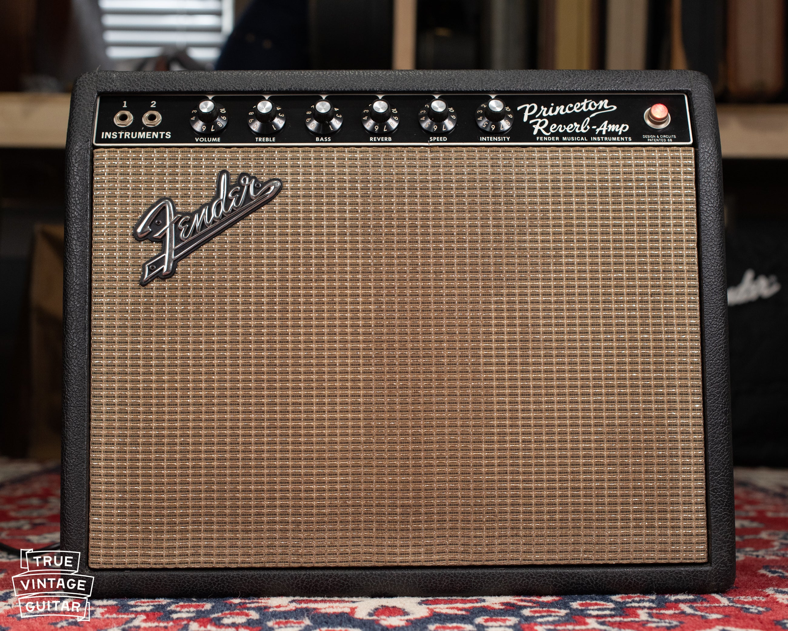 1966 Fender Princeton Reverb Amp - Image 9