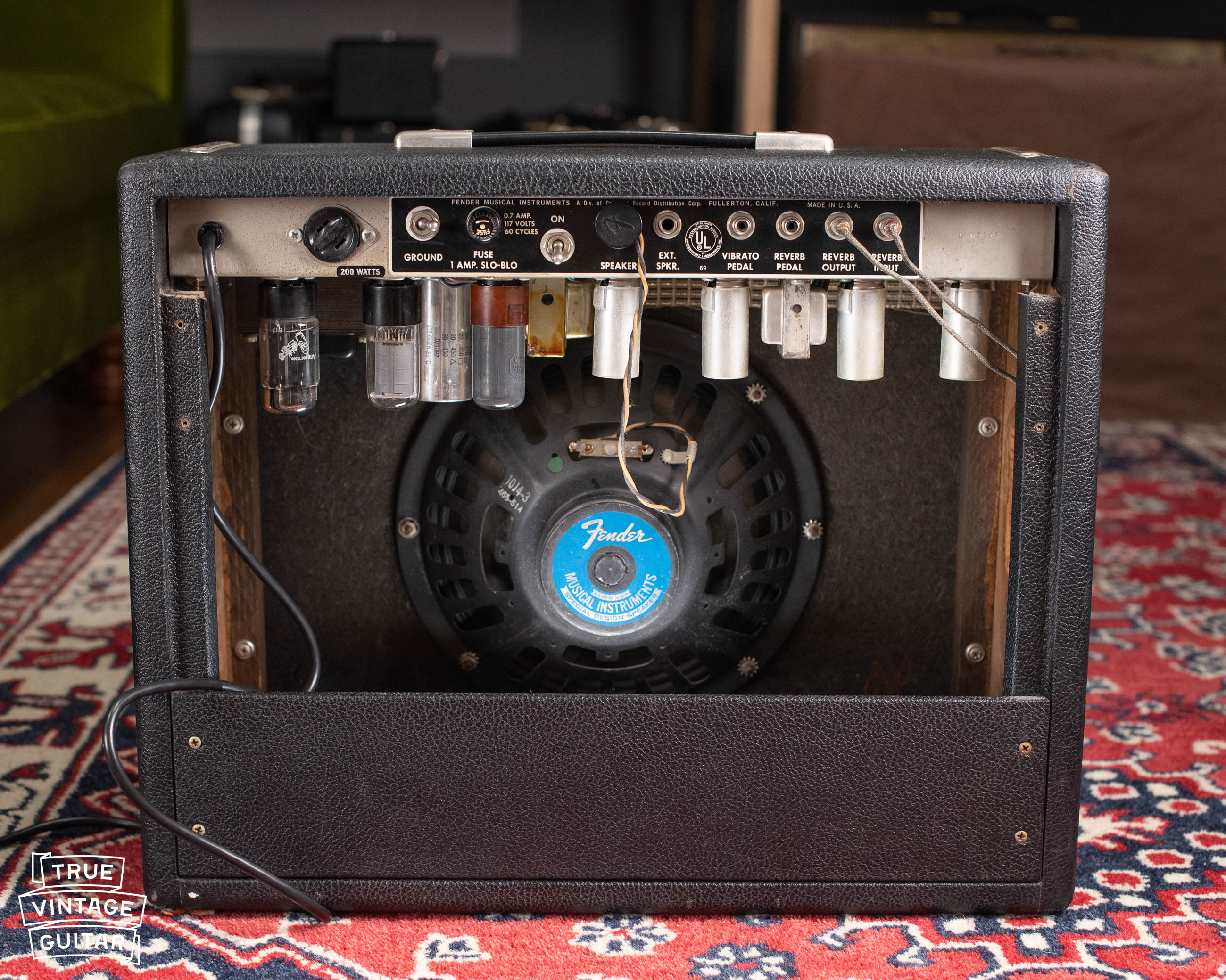 1966 Fender Princeton Reverb Amp - Image 10