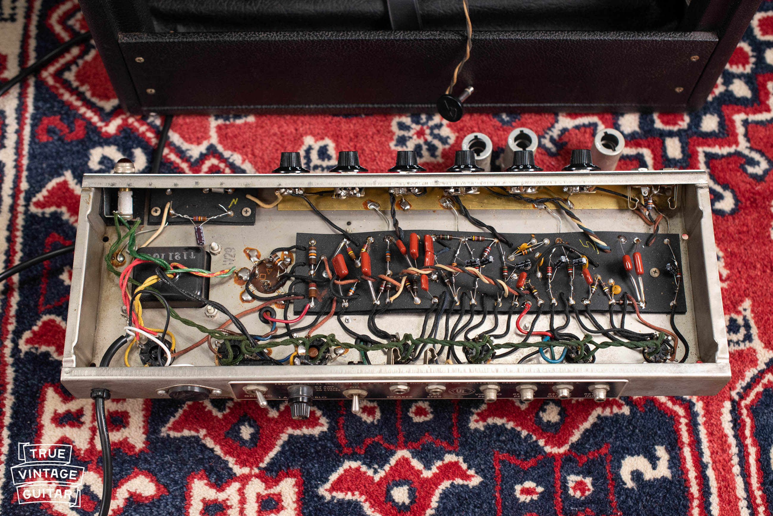 1966 Fender Princeton Reverb Amp - Image 12