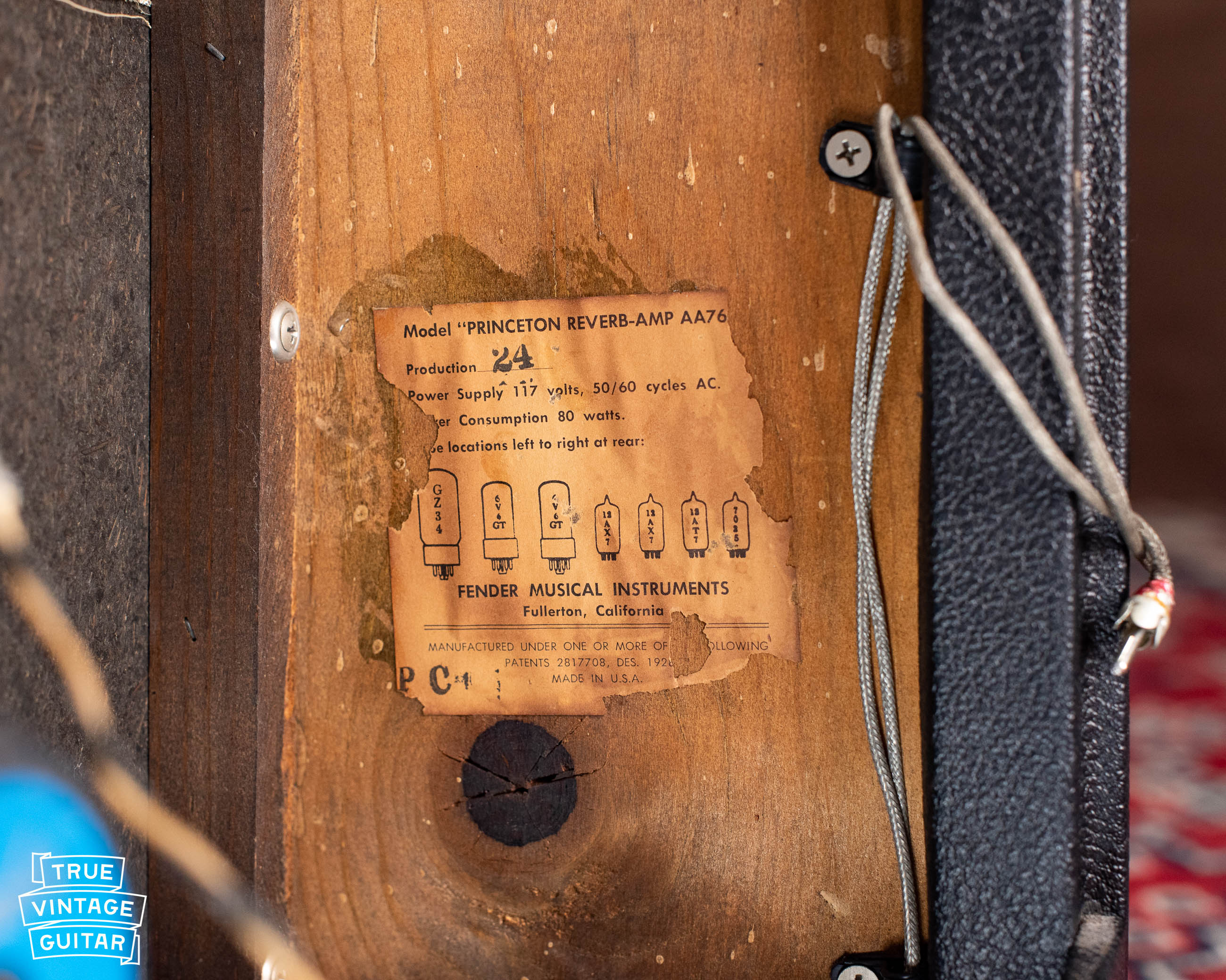 1966 Fender Princeton Reverb Amp - Image 15