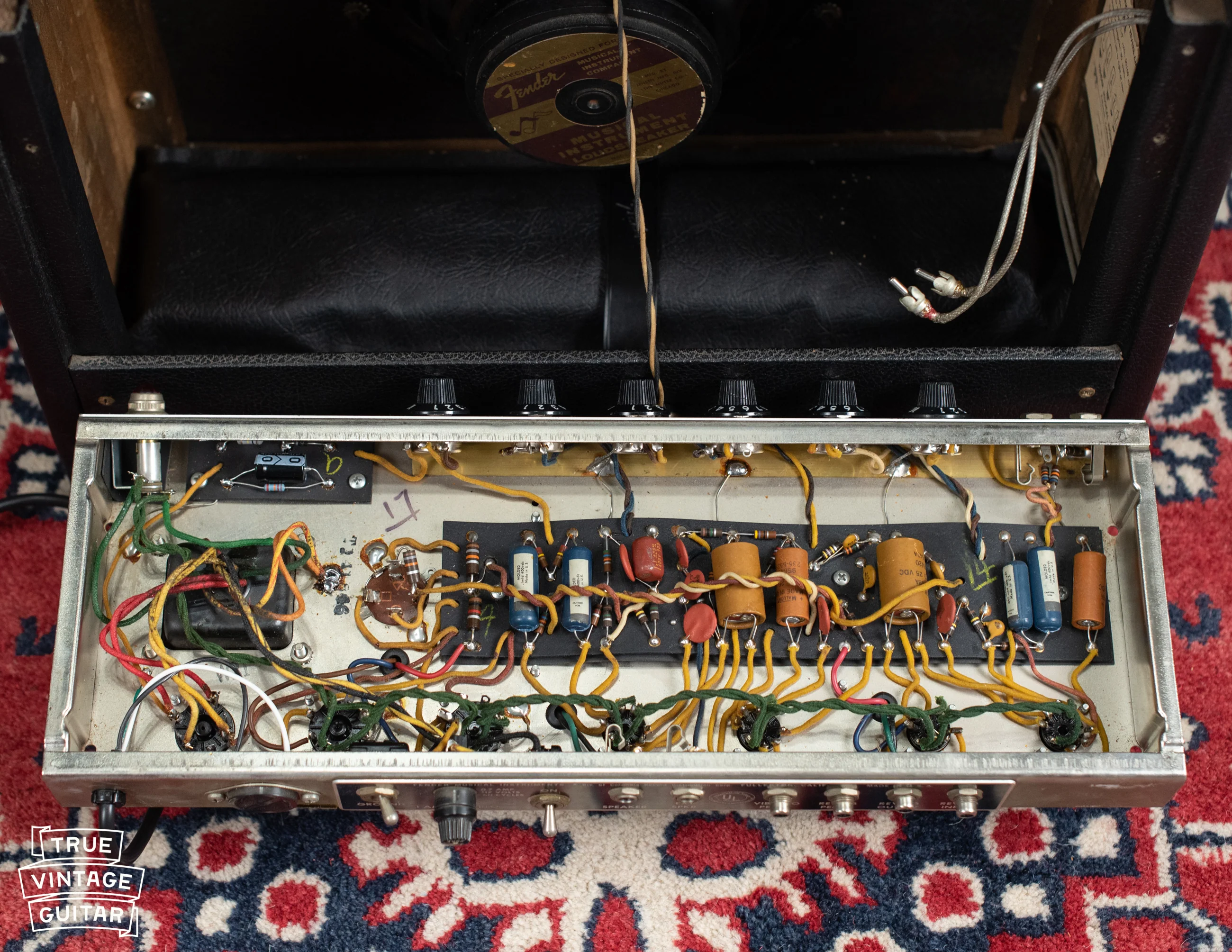1966 Fender Princeton Reverb Amp - Image 11