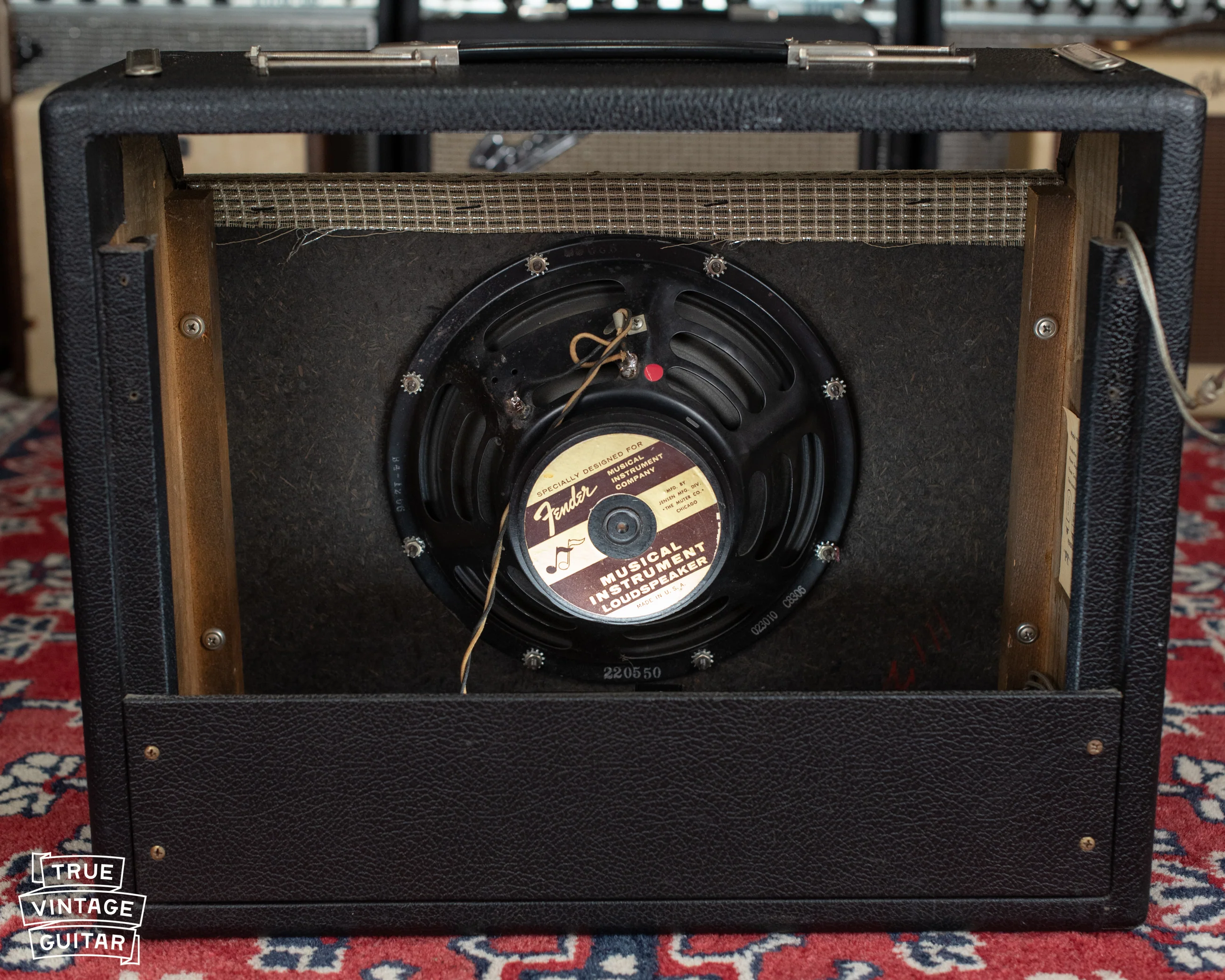 1966 Fender Princeton Reverb Amp - Image 12