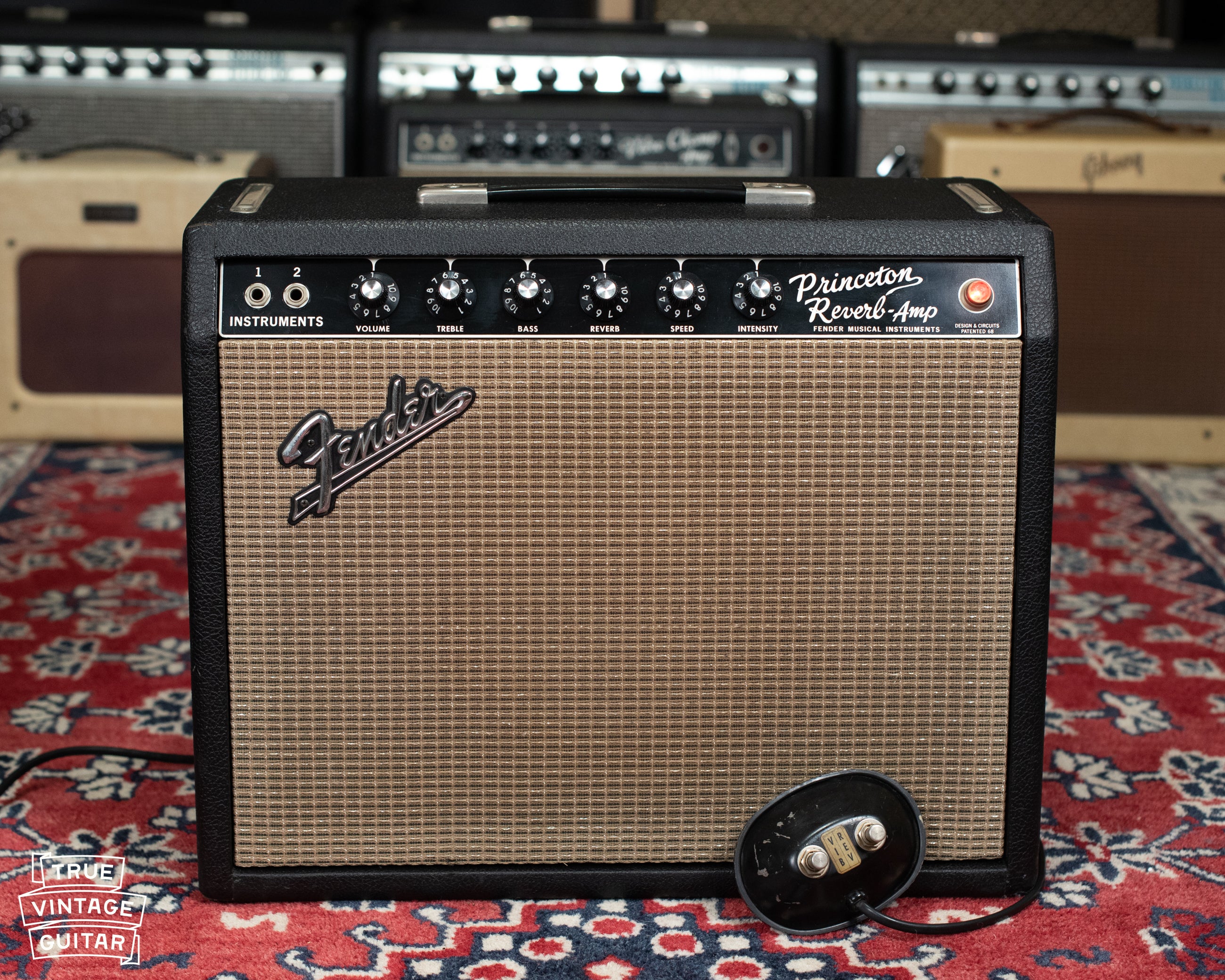 1966 Fender Princeton Reverb Amp - Image 13