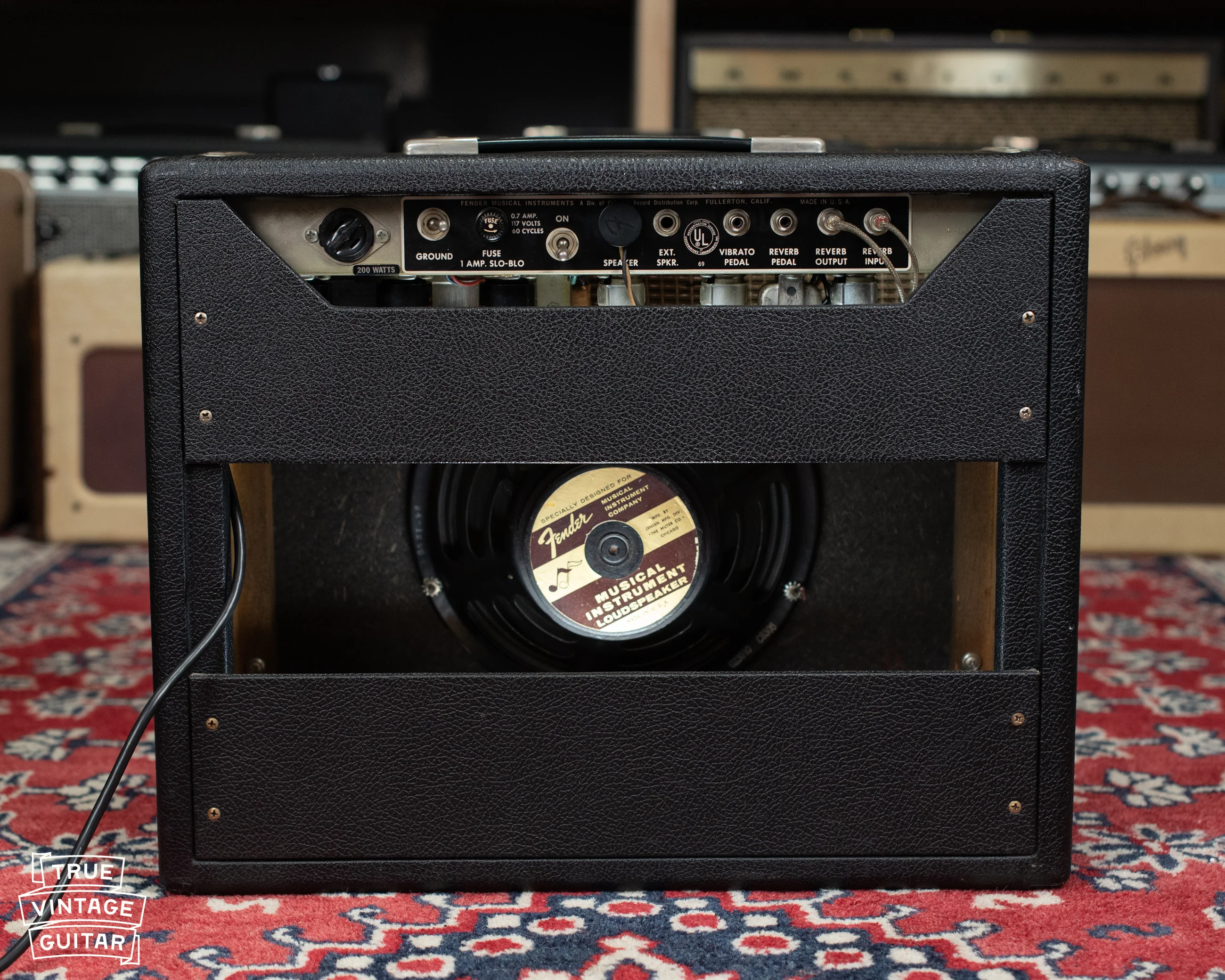 1966 Fender Princeton Reverb Amp - Image 2