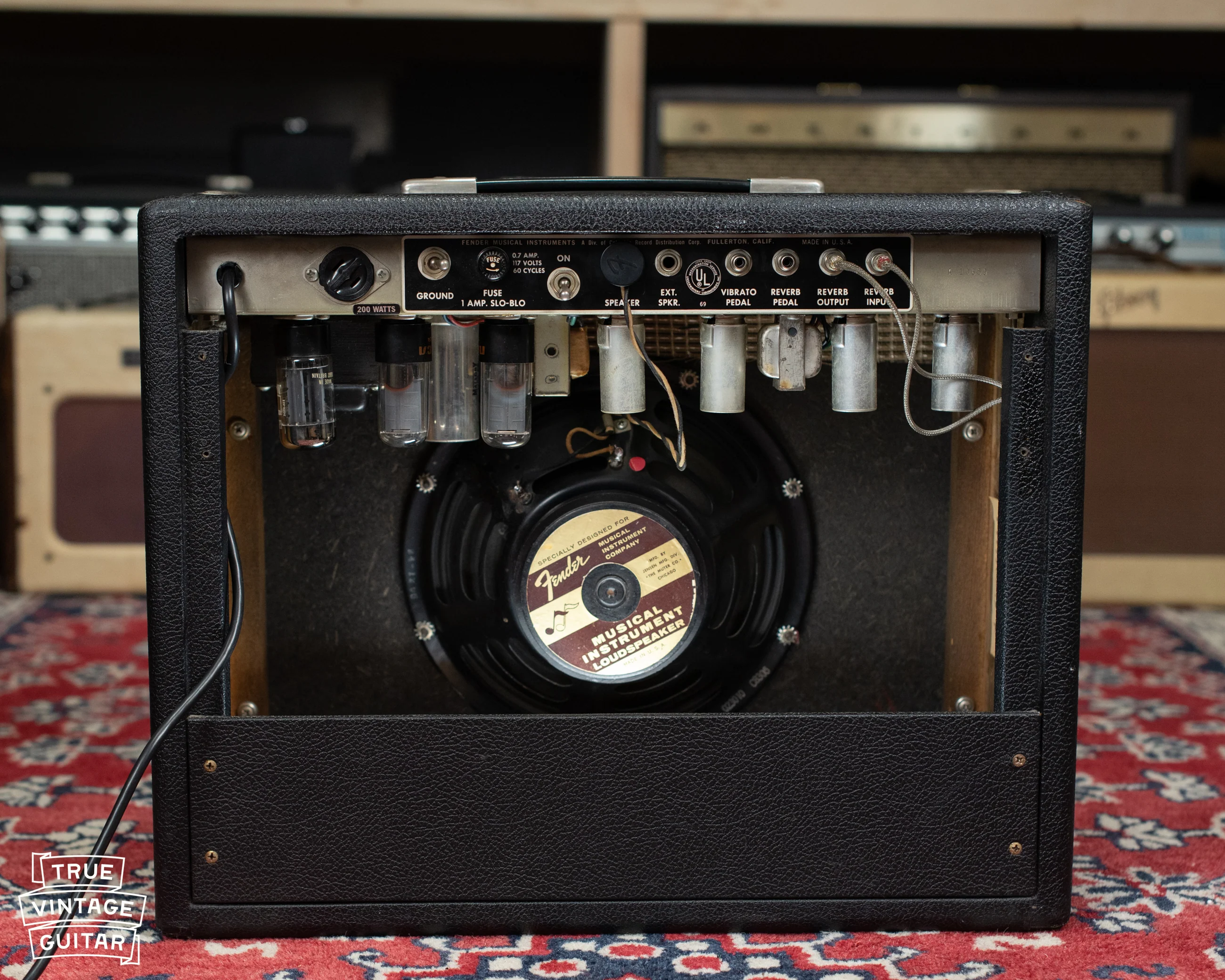 1966 Fender Princeton Reverb Amp - Image 4