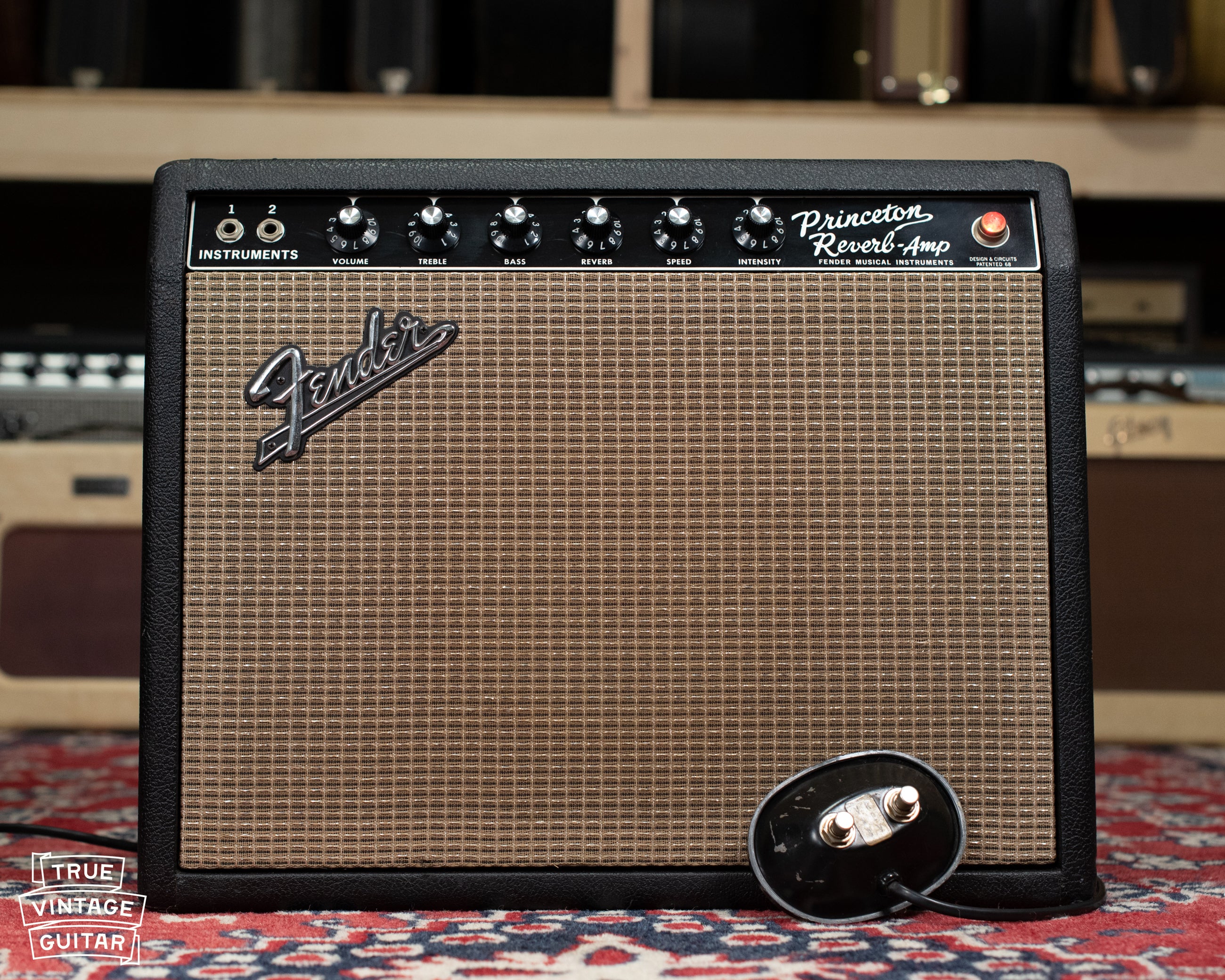 1966 Fender Princeton Reverb Amp - Image 7