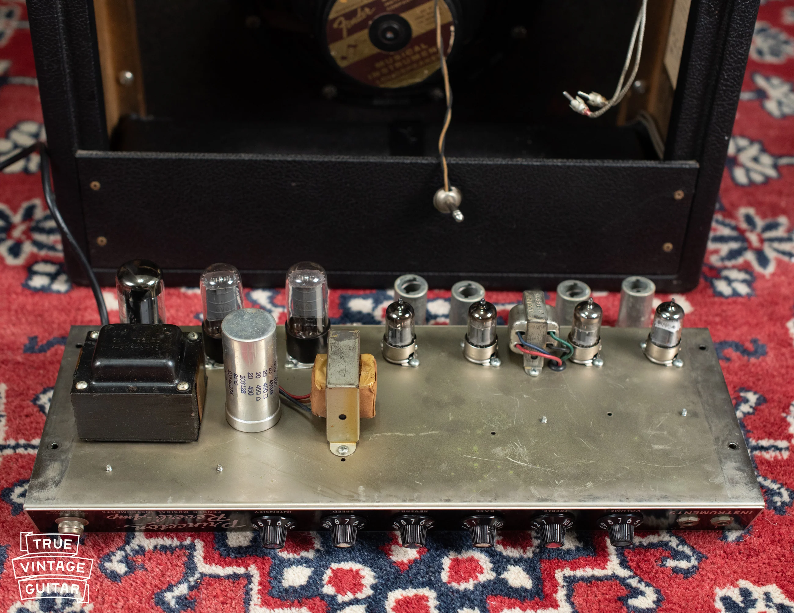 1966 Fender Princeton Reverb Amp - Image 8