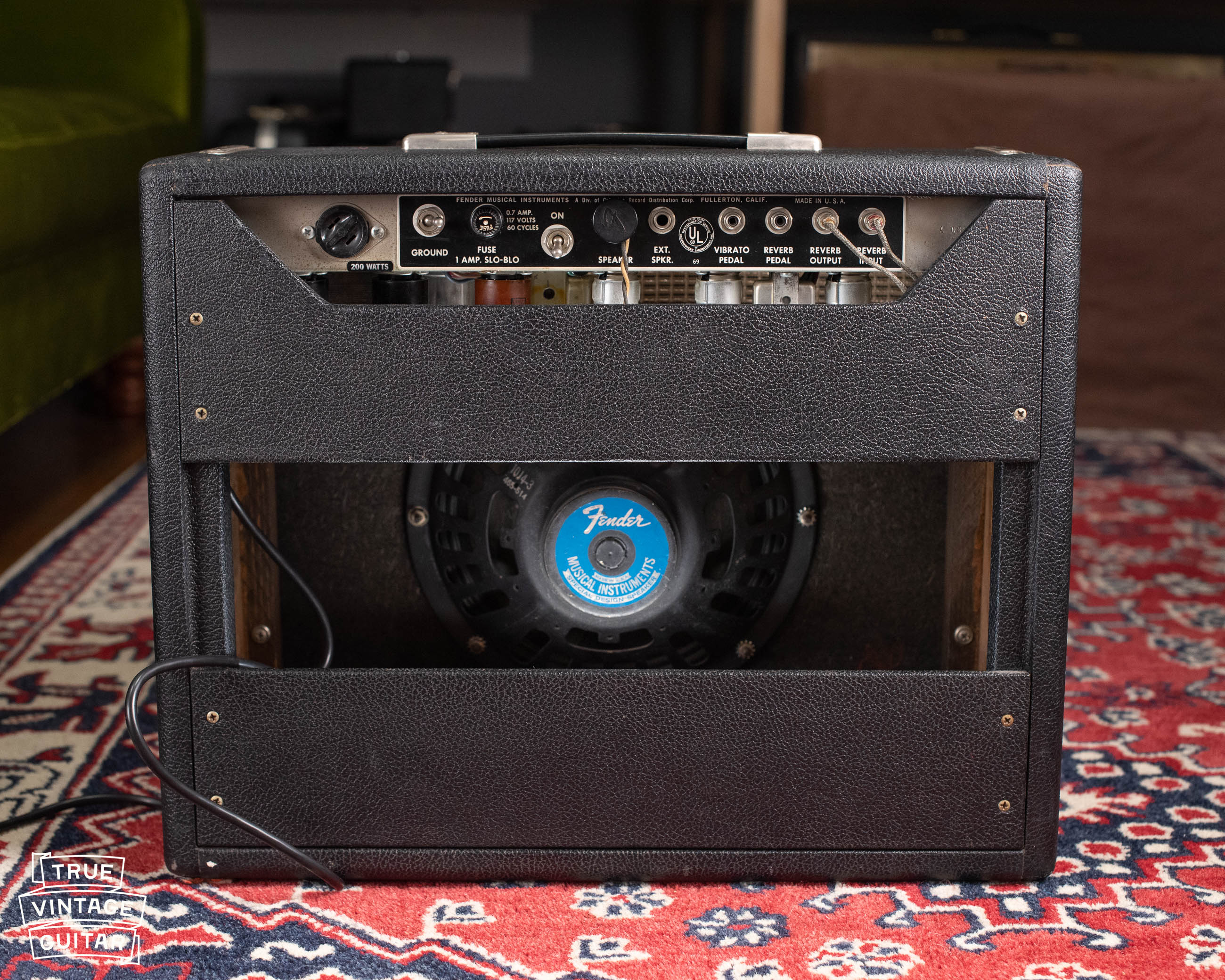 1966 Fender Princeton Reverb Amp - Image 2