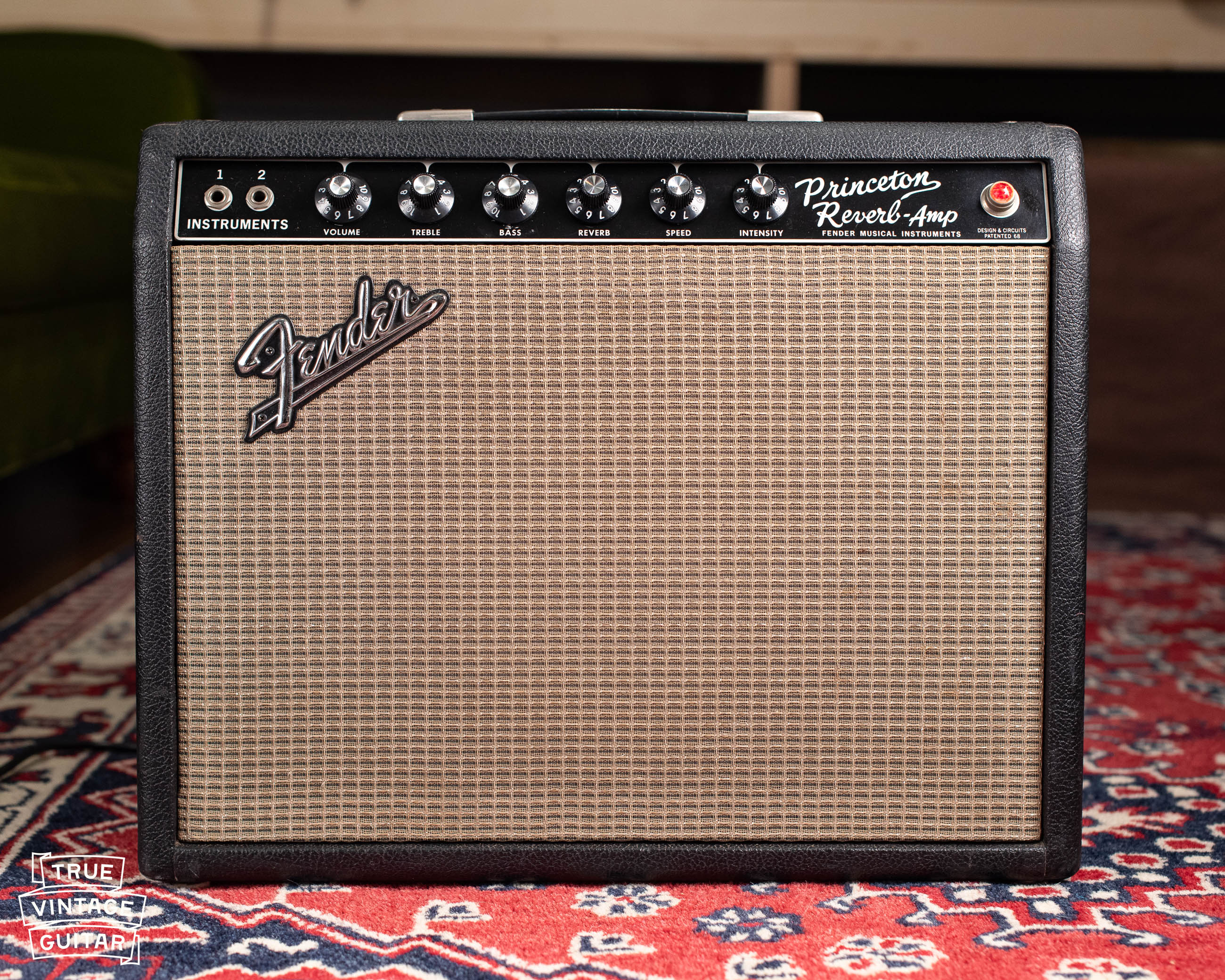 1966 Fender Princeton Reverb Amp - Image 4