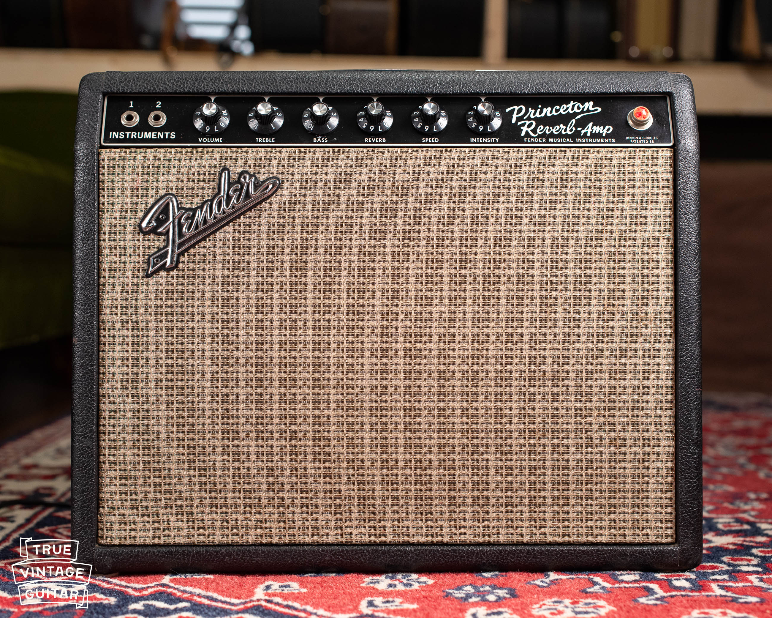 1966 Fender Princeton Reverb Amp - Image 5