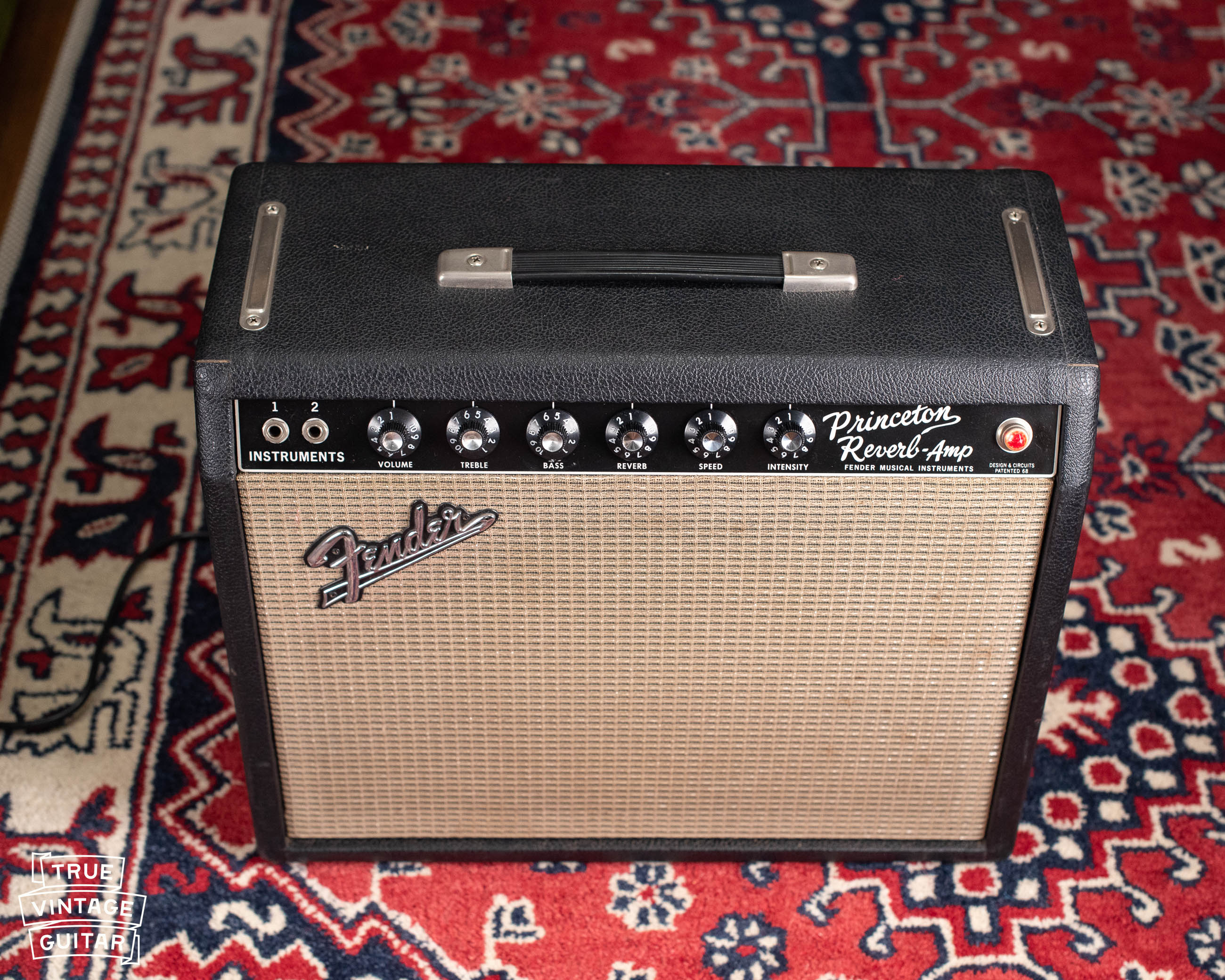 1966 Fender Princeton Reverb Amp - Image 7