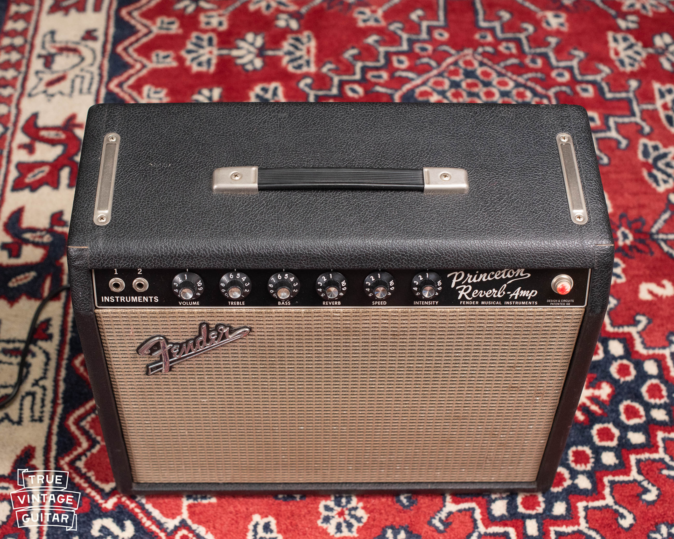 1966 Fender Princeton Reverb Amp - Image 8