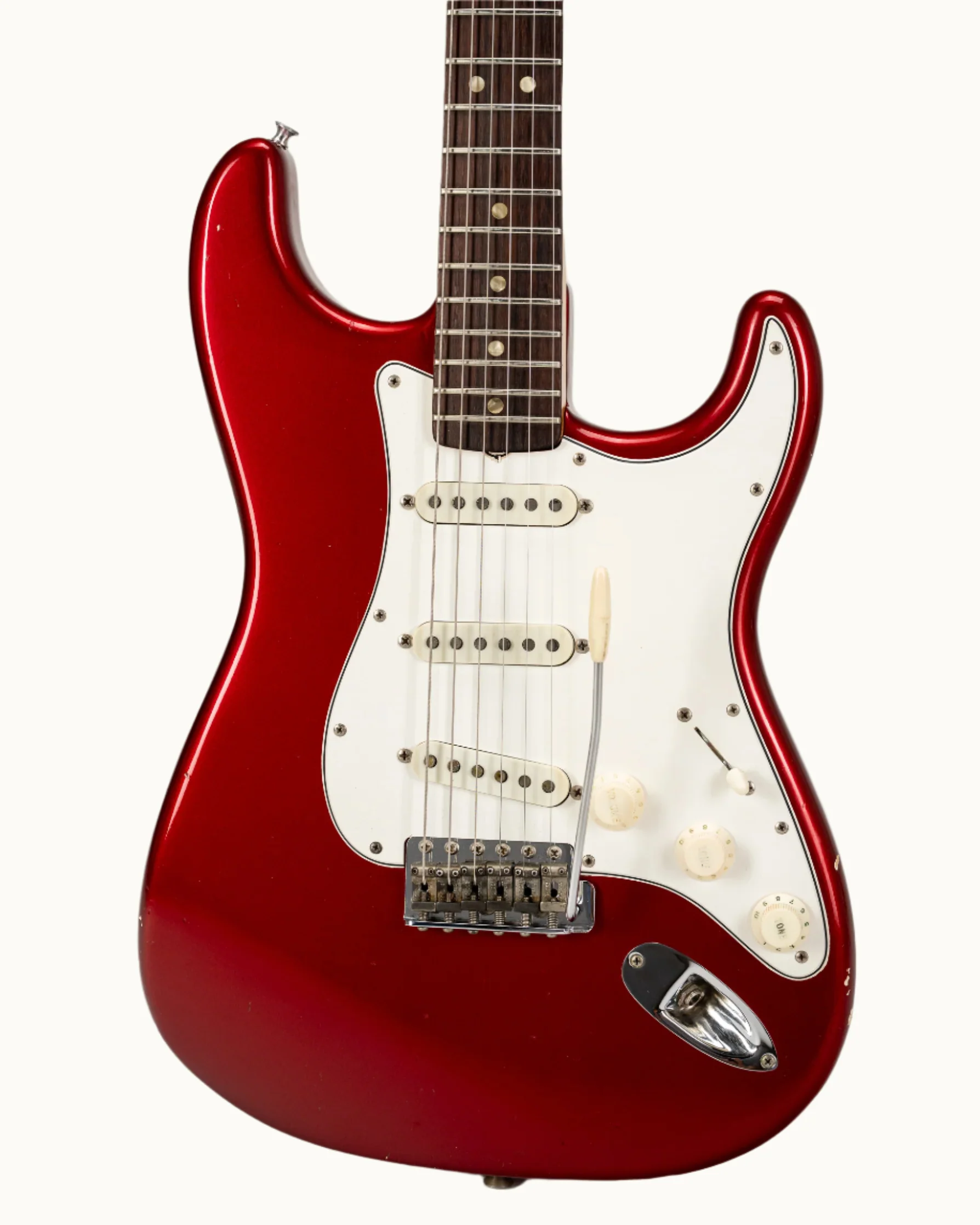1966 Fender Stratocaster Candy Apple Red