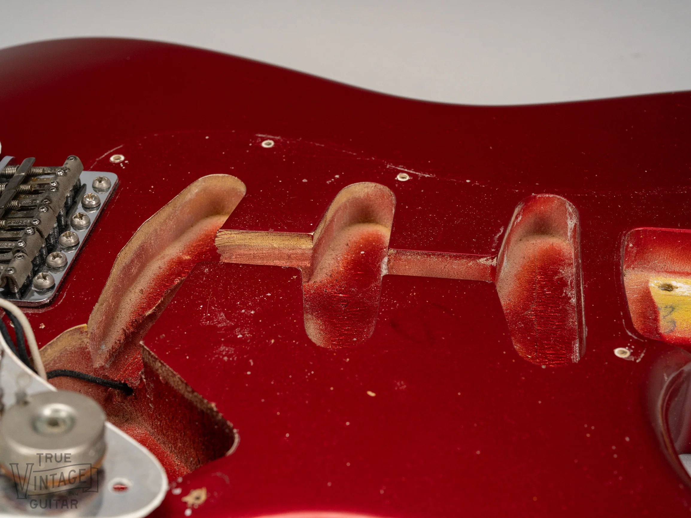 1966 Fender Stratocaster Candy Apple Red - Image 19