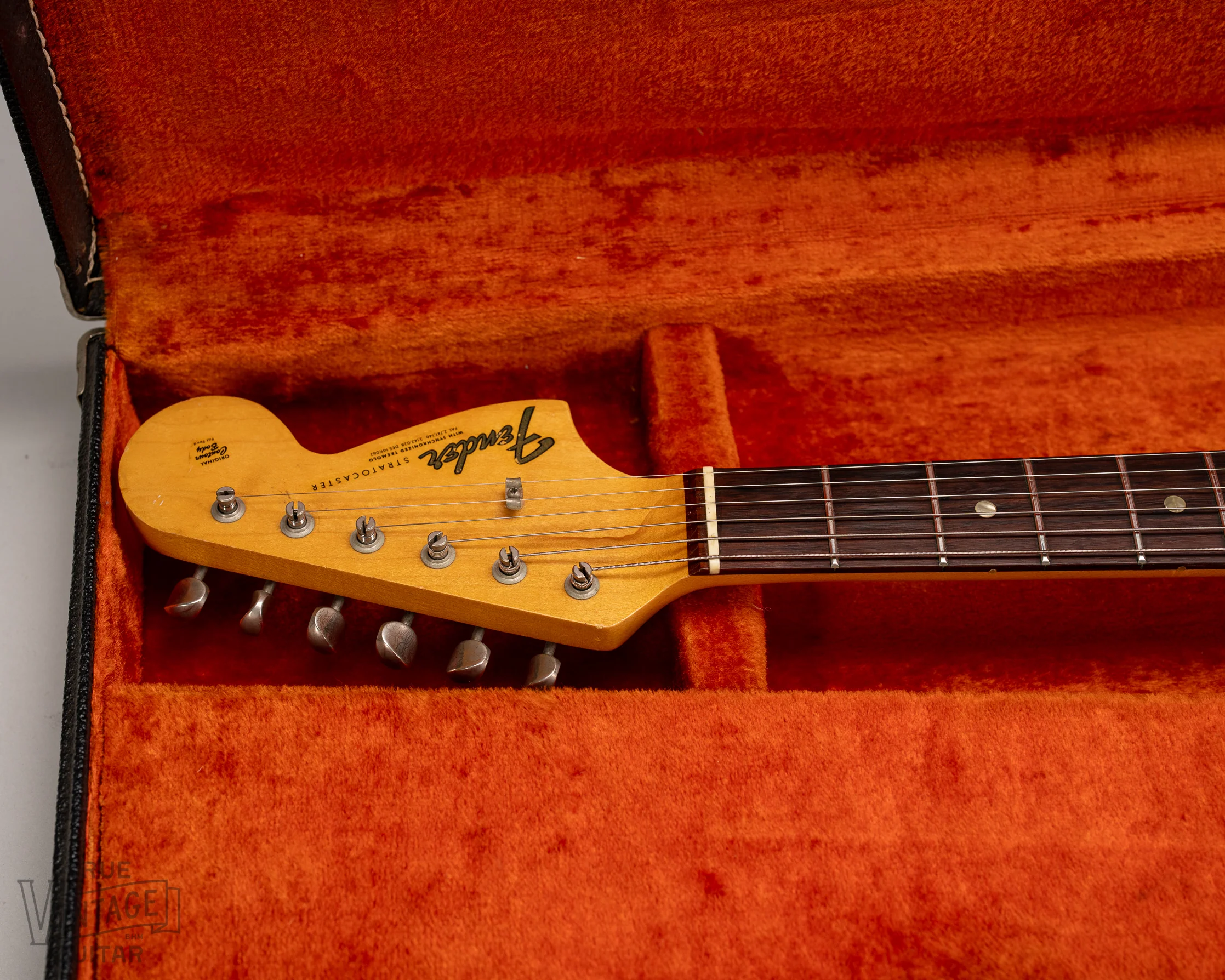 1966 Fender Stratocaster Candy Apple Red - Image 21