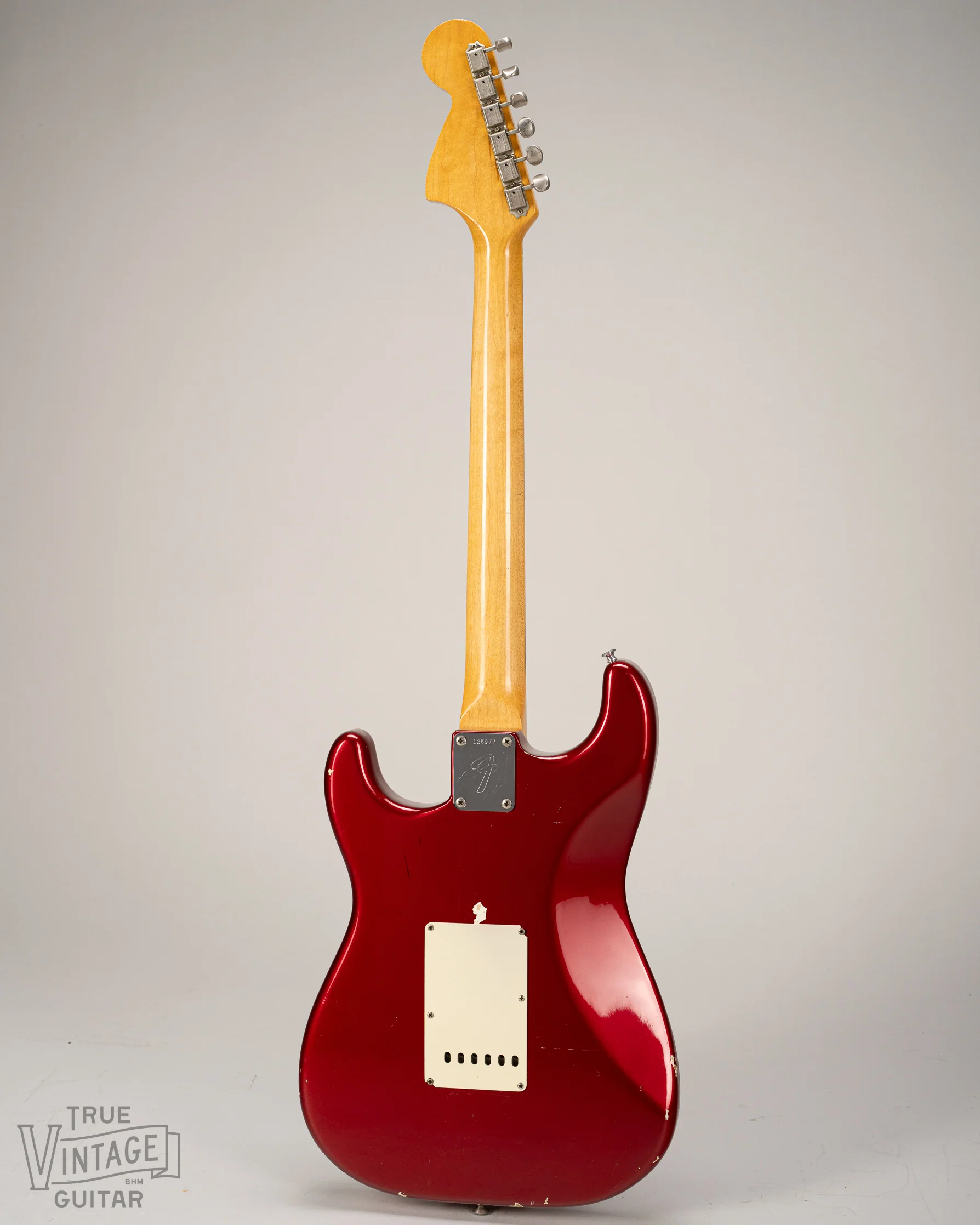 1966 Fender Stratocaster Candy Apple Red - Image 3