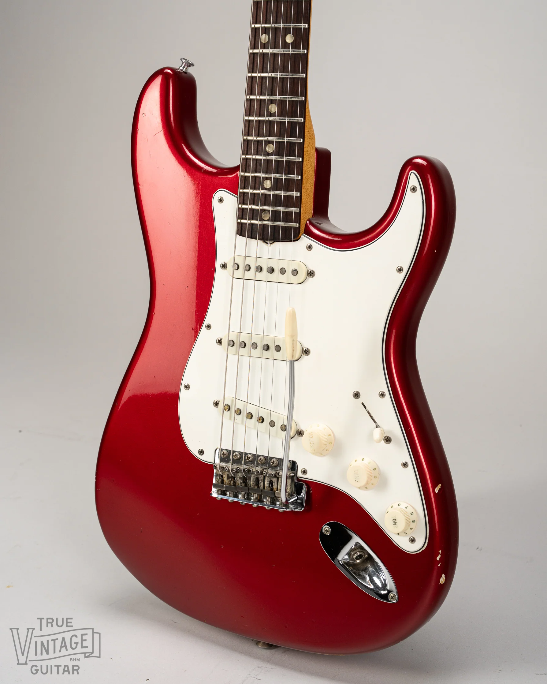 1966 Fender Stratocaster Candy Apple Red - Image 4