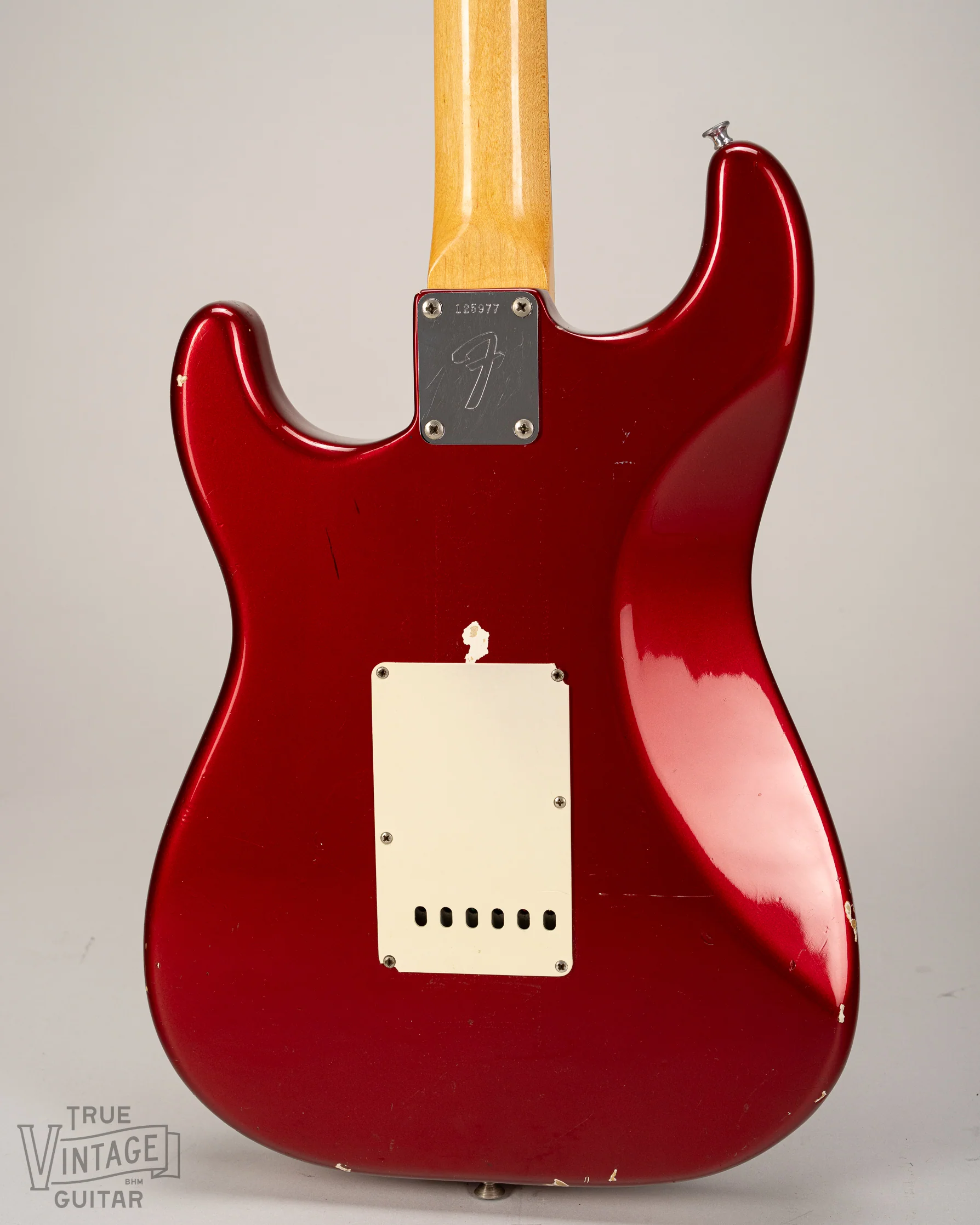 1966 Fender Stratocaster Candy Apple Red - Image 7