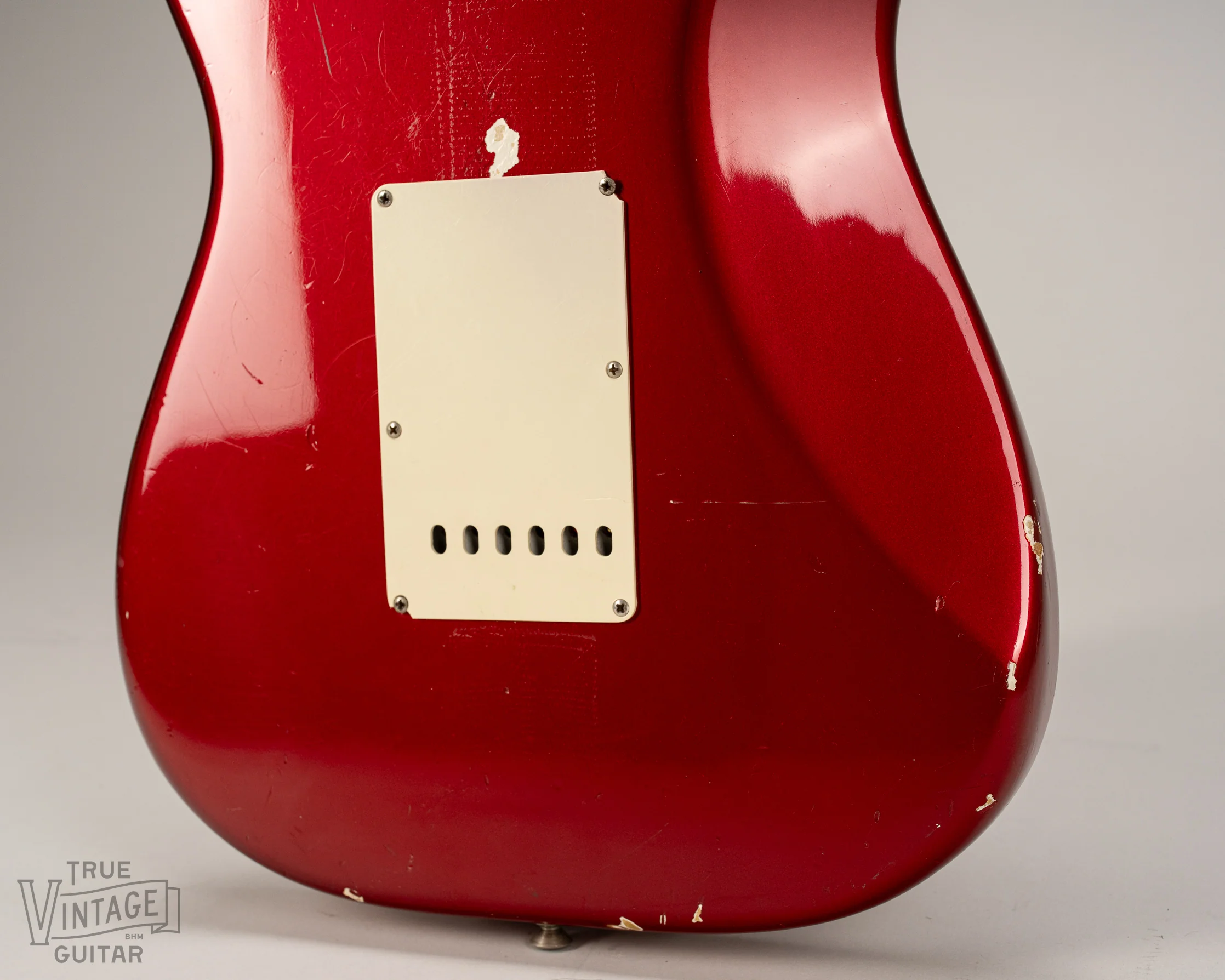 1966 Fender Stratocaster Candy Apple Red - Image 8