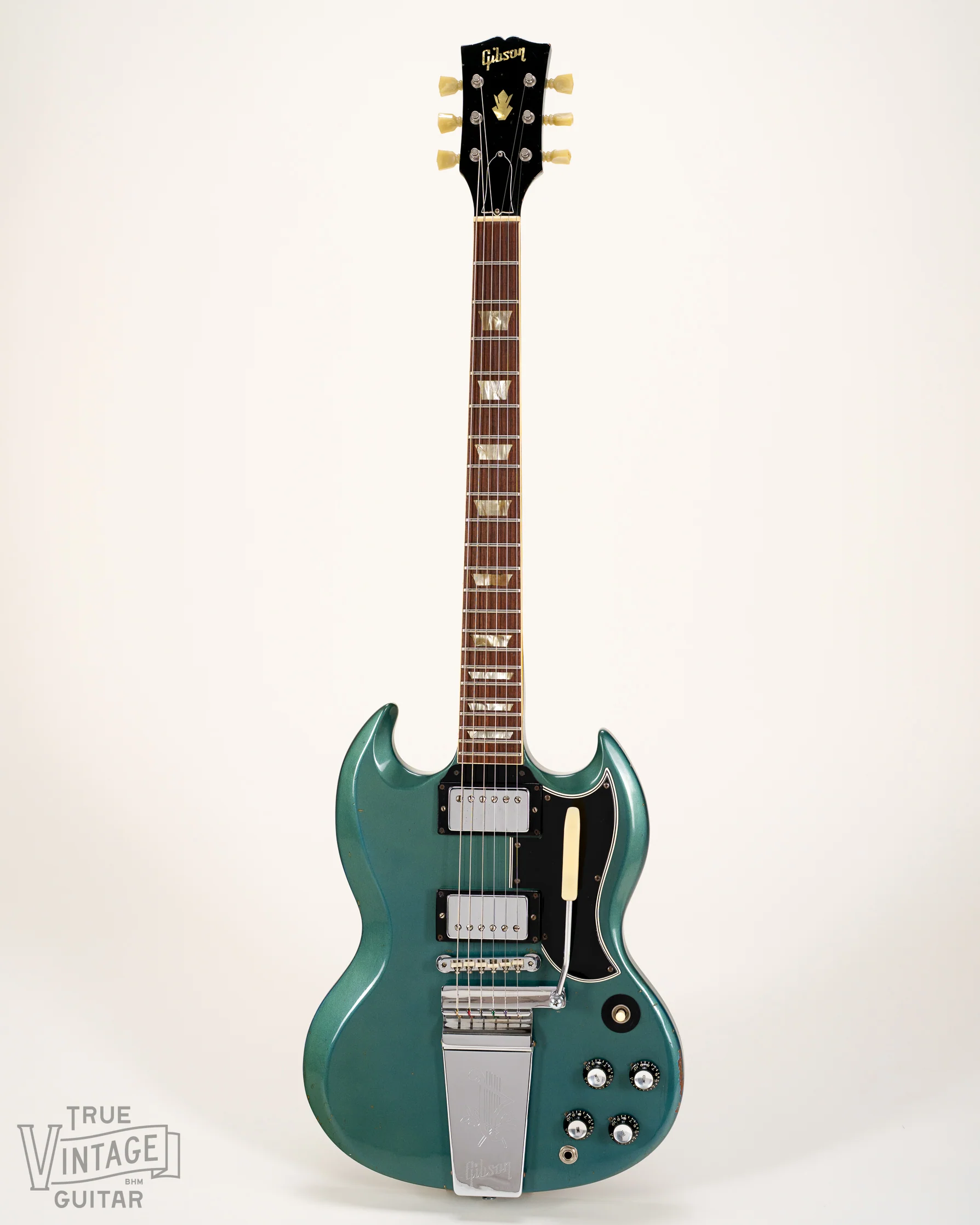 1966 Gibson SG Standard Pelham Blue - Image 3