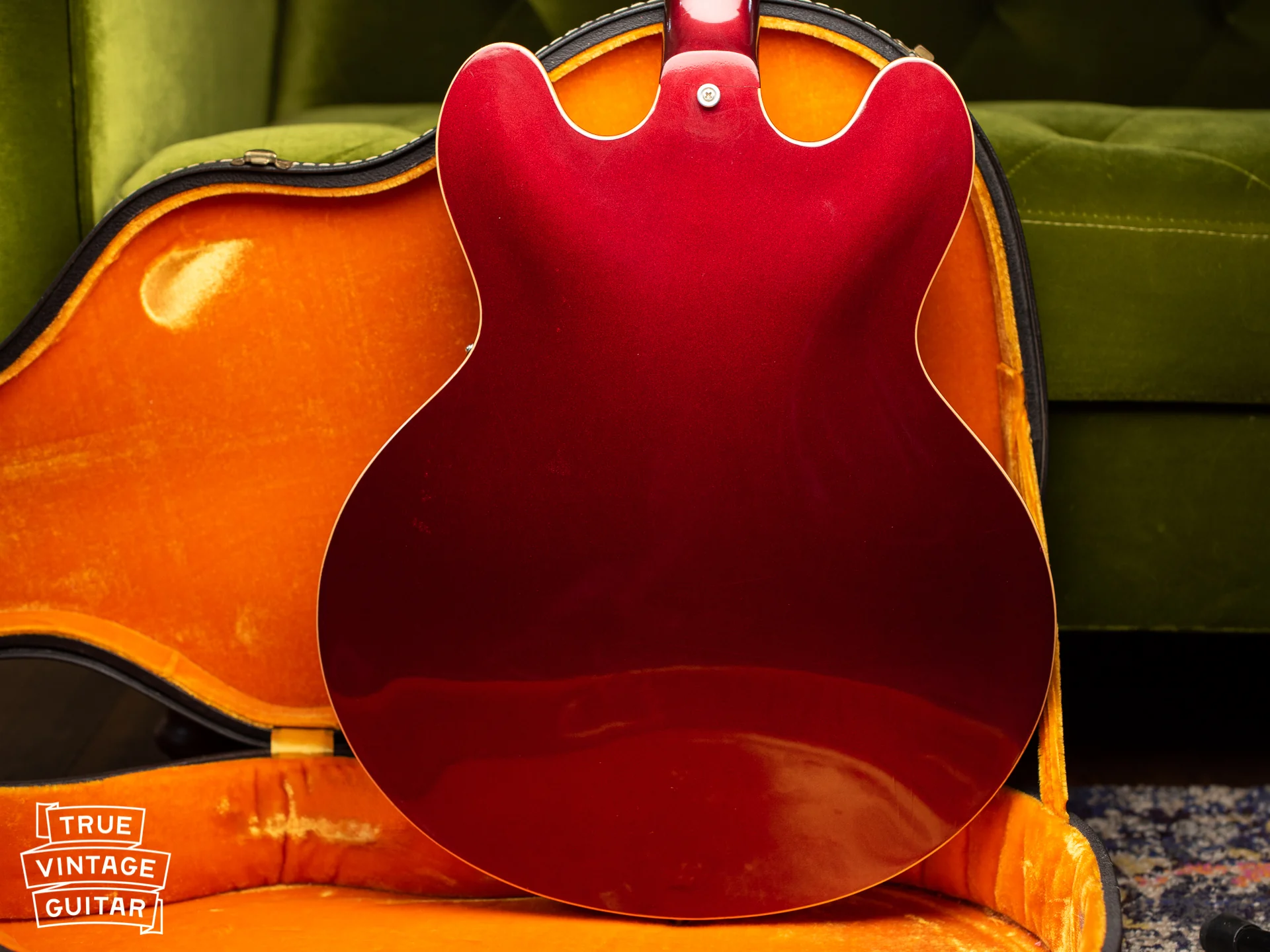 1967 Epiphone Riviera Sparkling Burgundy - Image 27