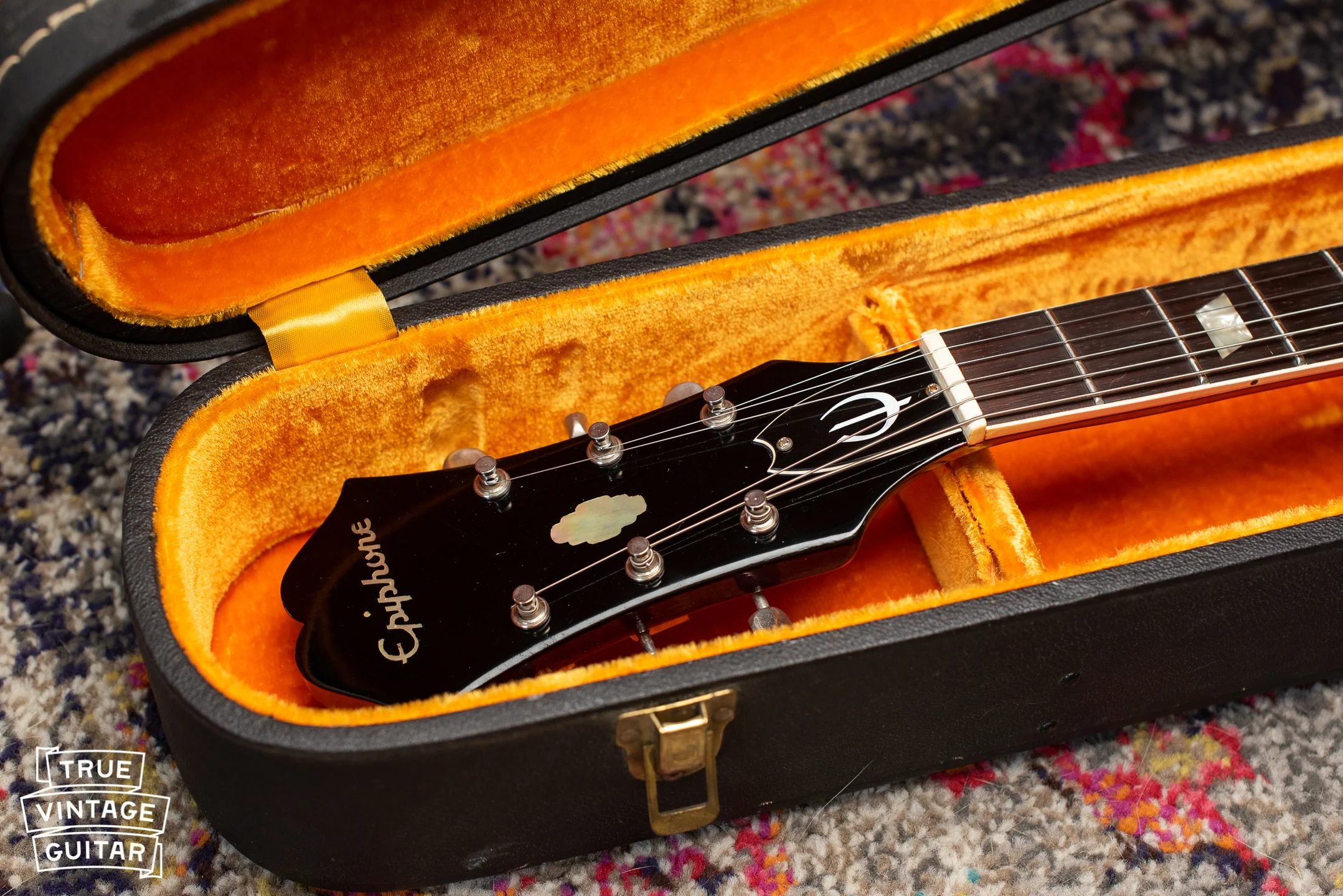1967 Epiphone Riviera Sparkling Burgundy - Image 40