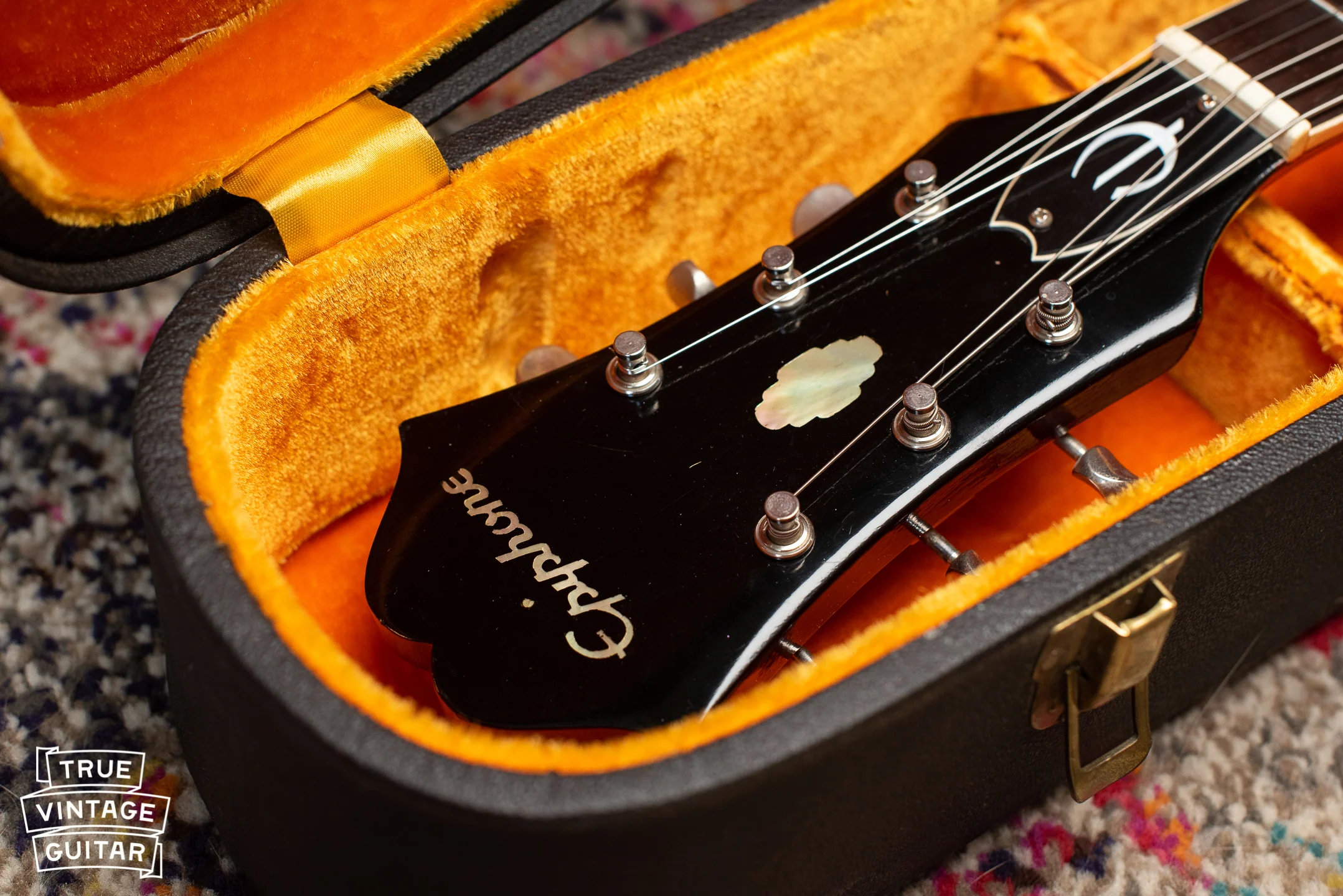 1967 Epiphone Riviera Sparkling Burgundy - Image 42