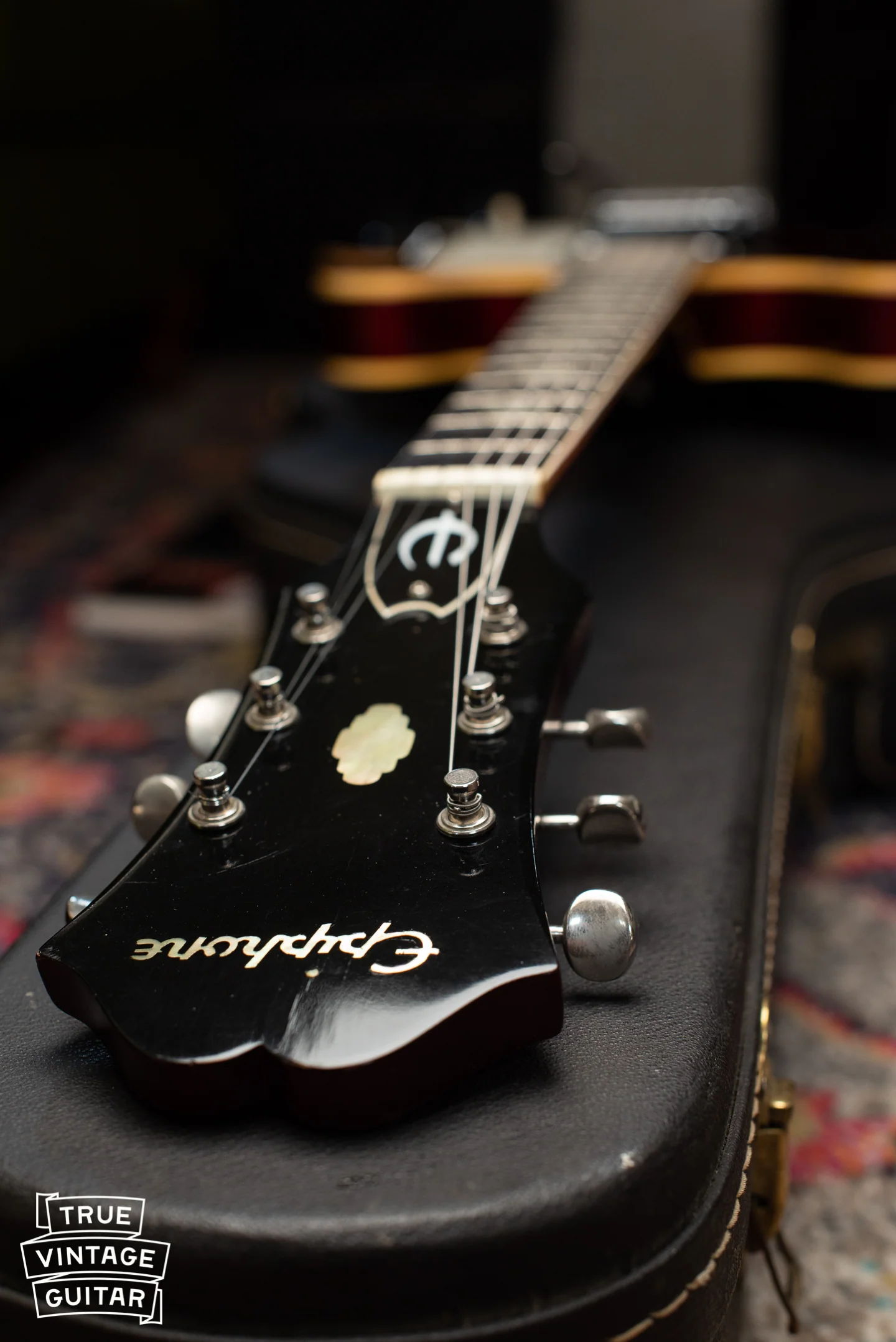 1967 Epiphone Riviera Sparkling Burgundy - Image 43