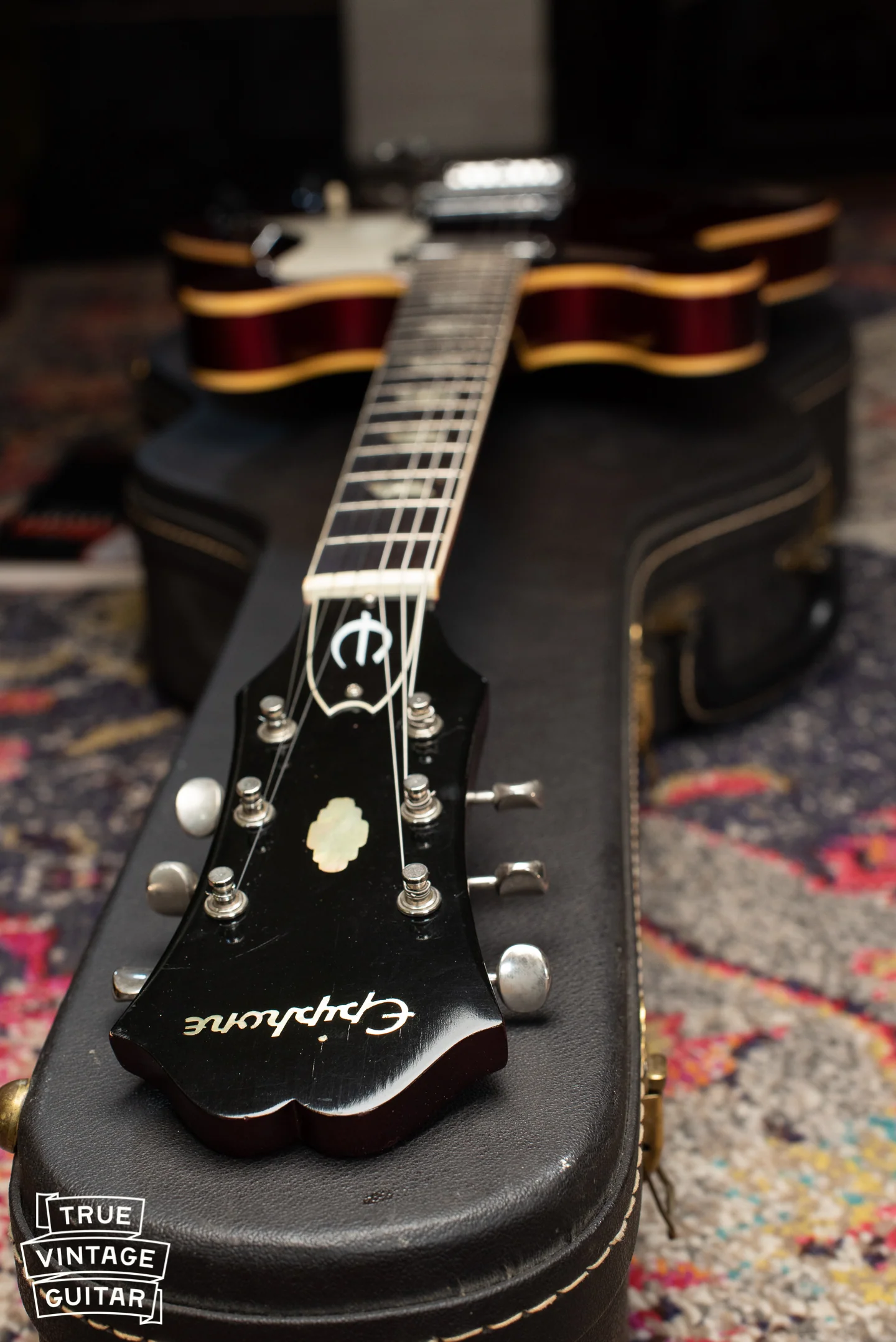 1967 Epiphone Riviera Sparkling Burgundy - Image 44