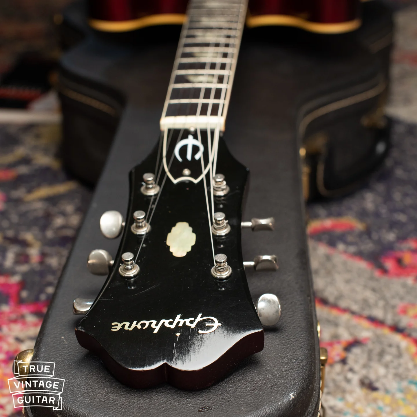 1967 Epiphone Riviera Sparkling Burgundy - Image 45