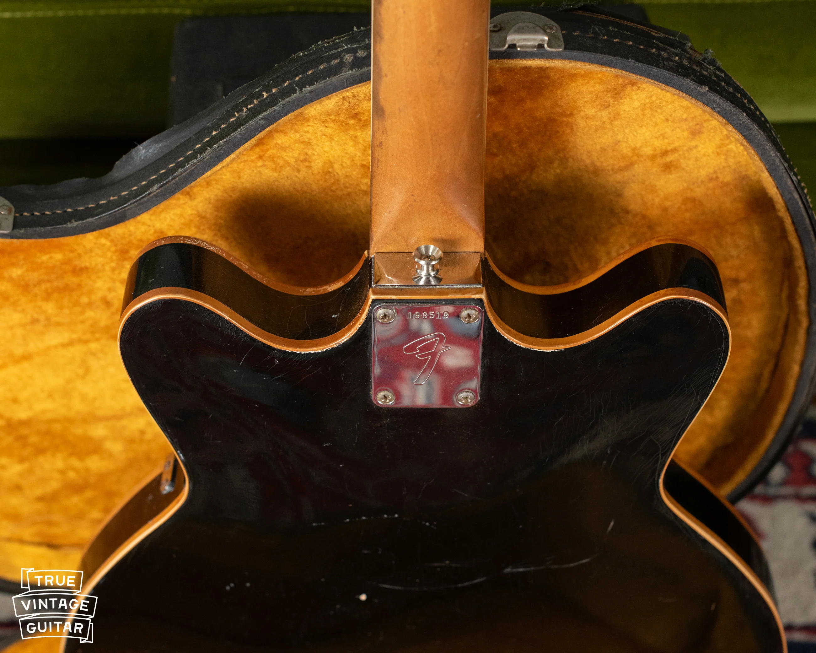 1967 Fender Coronado II Factory Black - Image 10