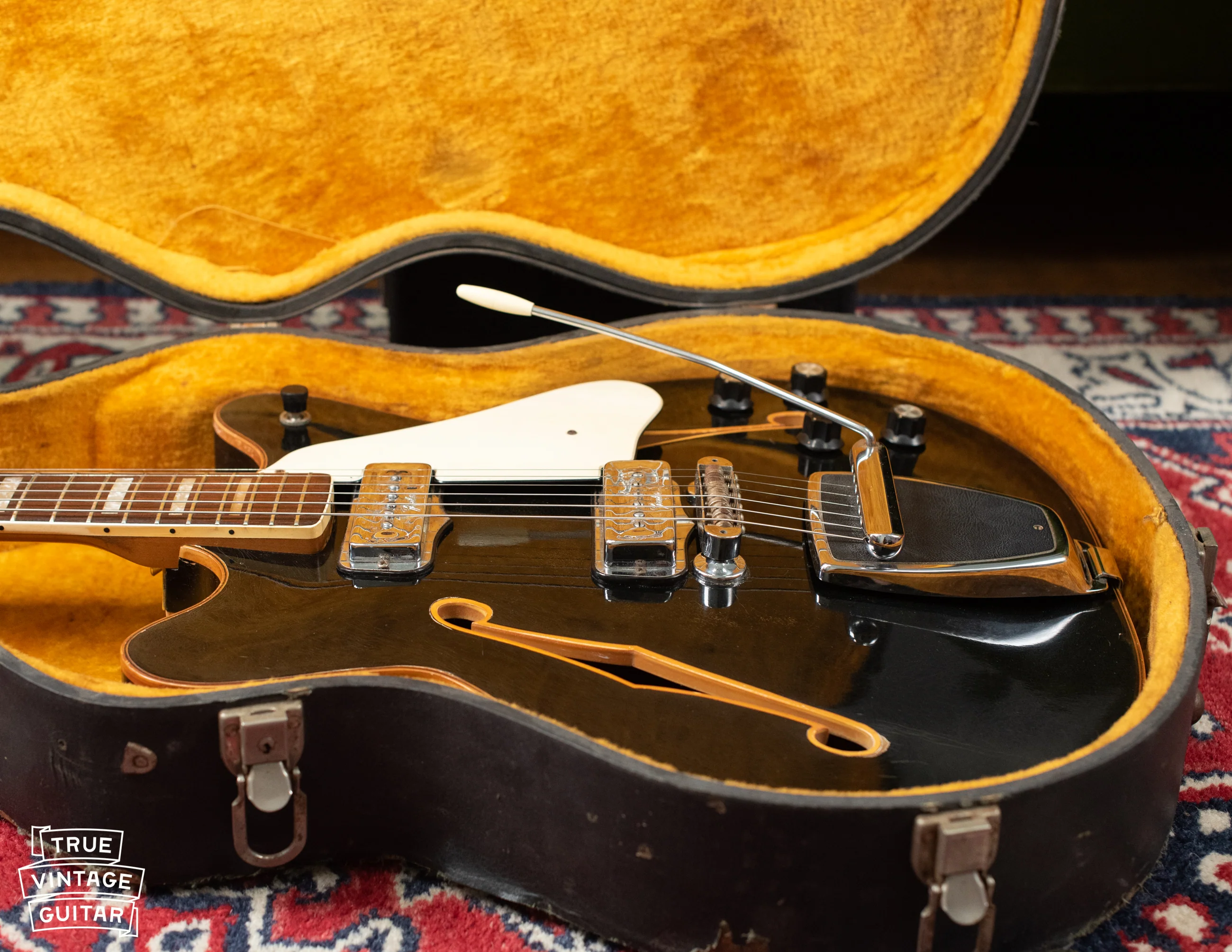 1967 Fender Coronado II Factory Black - Image 15